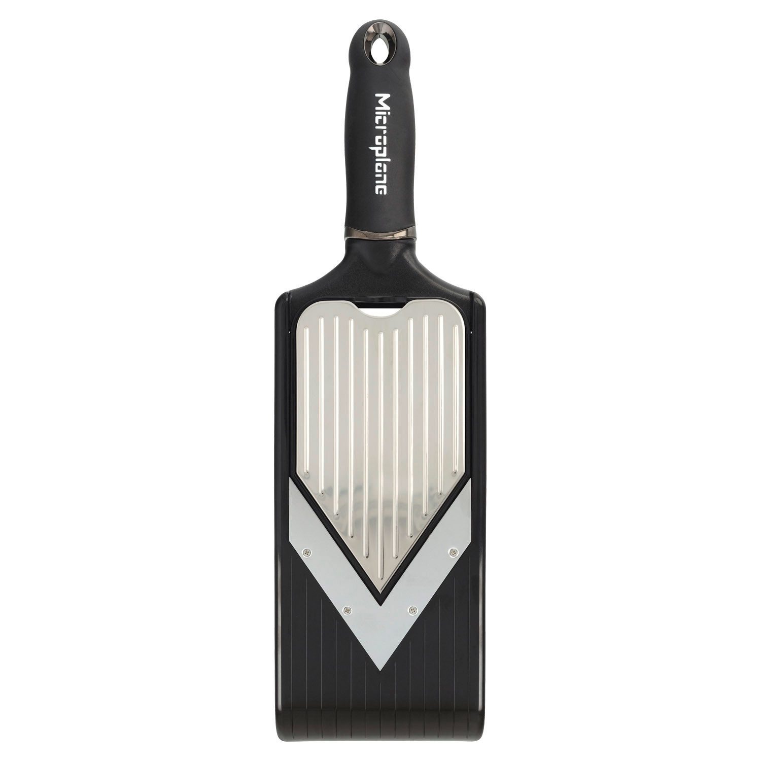 Microplane Gemüsehobel Hobel SPECIALTY, L 35,5 cm, Schwarz, Edelstahl, Edelstahl, Kunststoff
