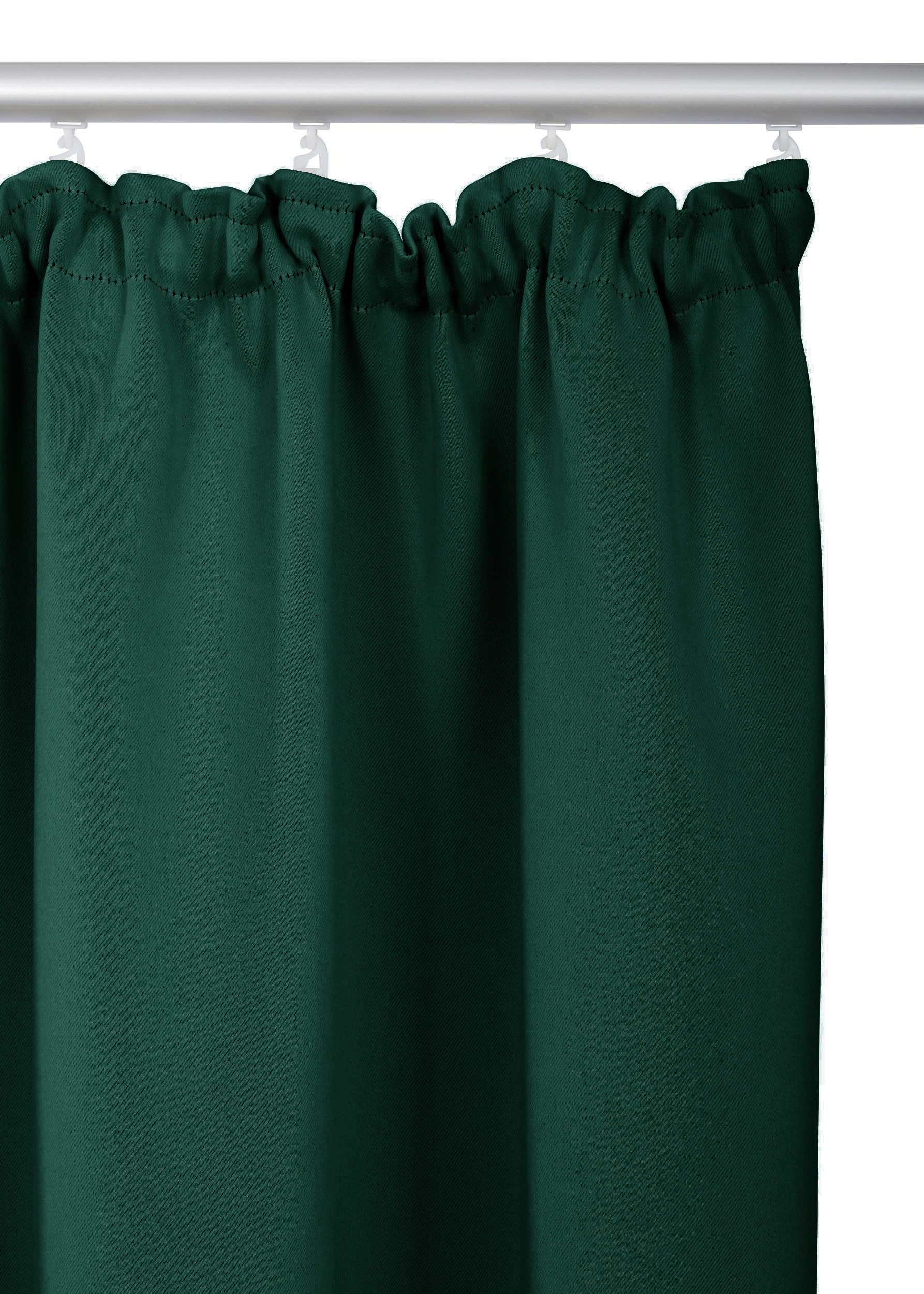 OTTO home Vorhang SOLA (1 St), Kräuselband, verdunkelnd, Polyester, Breite:130 cm, 1 Schal, einfarbig, Verdunkelung