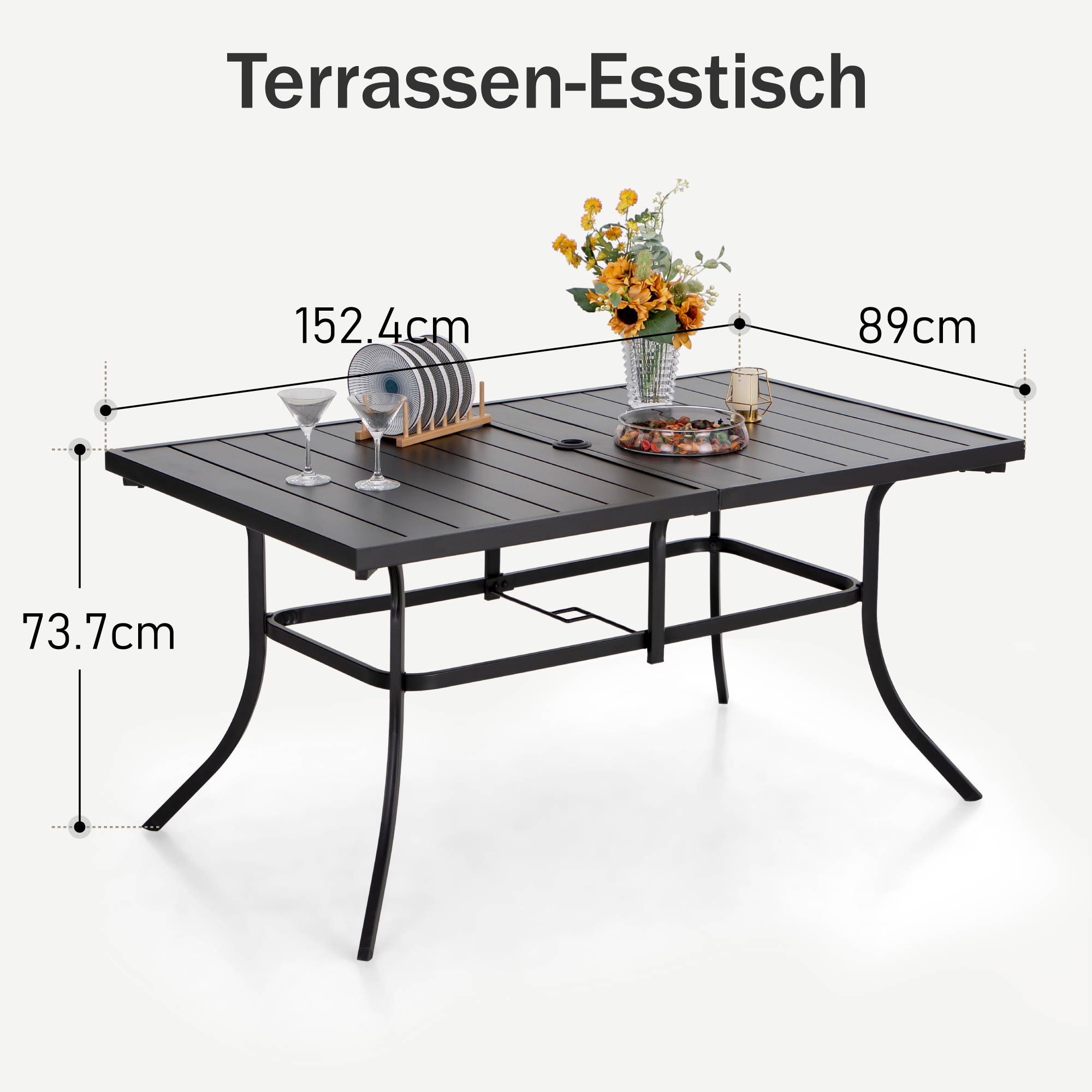 PHI VILLA Gartentisch (152 * 89 günstig online kaufen