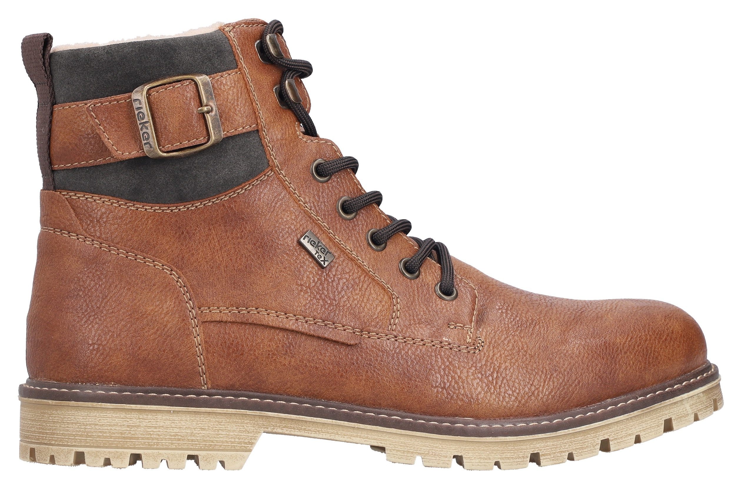Rieker Winterstiefelette Winterboots, Schnürboots mit wasserabweisender riekerTEX-Membran