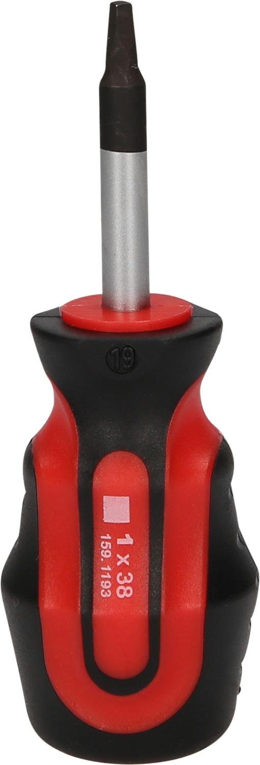 KS Tools Bit-Schraubendreher #01, Schraubendreher 98mm für ERGOTORQUEplus® Innenvierkantschrauben