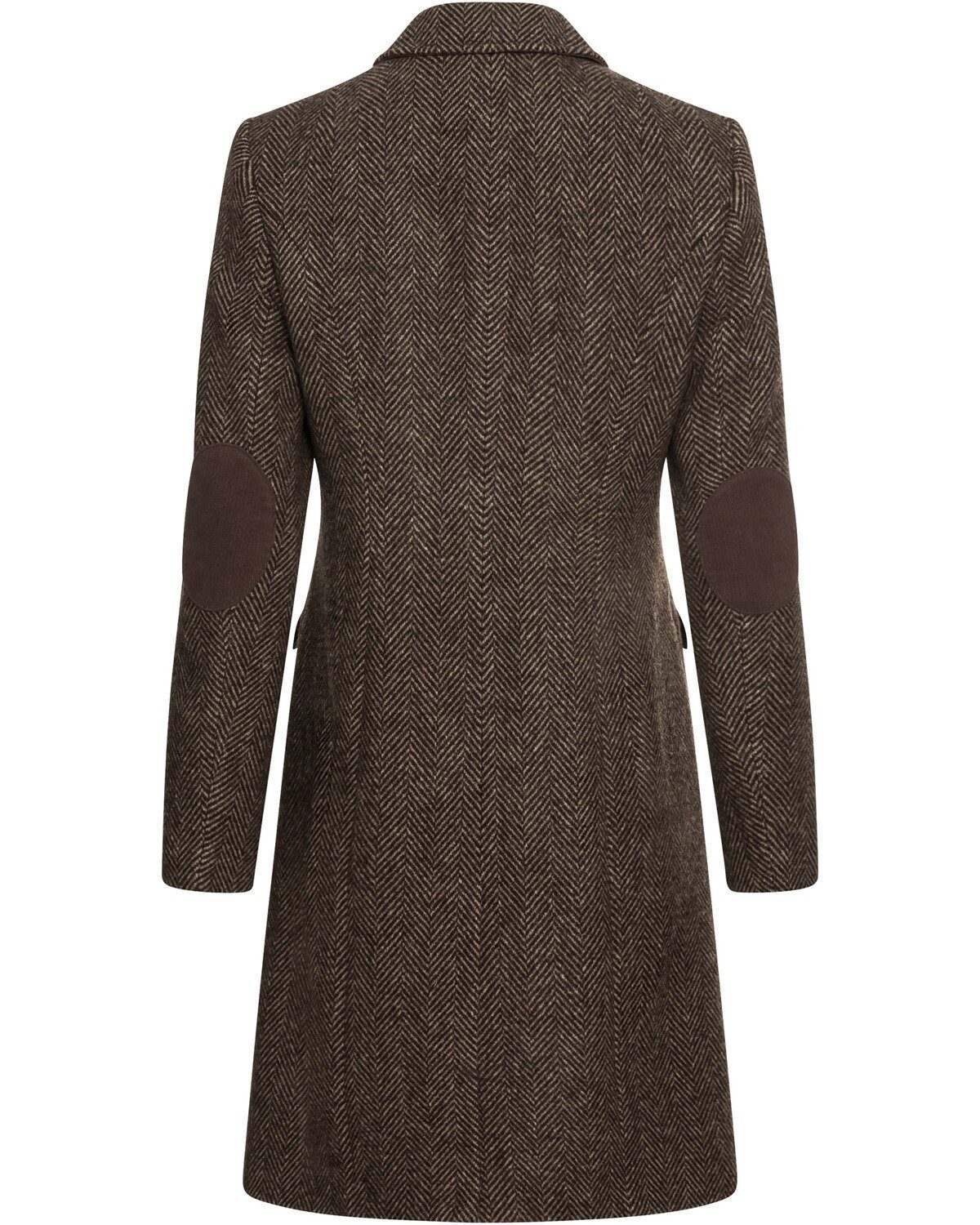 Highmoor Langmantel Fischgrat-Mantel
