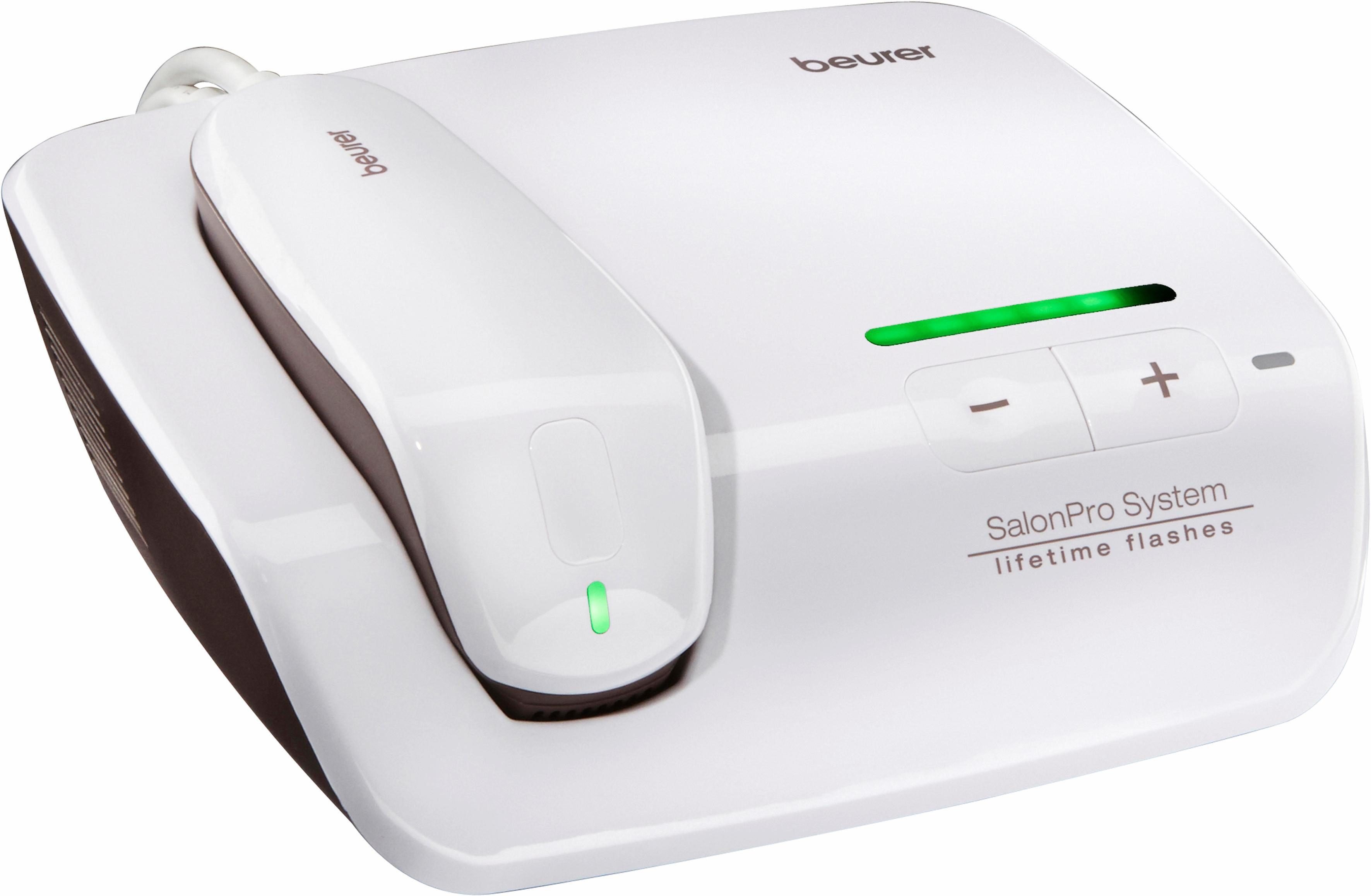 BEURER IPL-Haarentferner 10000 Plus, 250000 Lichtimpulse, Dauerhafte Haarentfernung, schnelle Anwendung