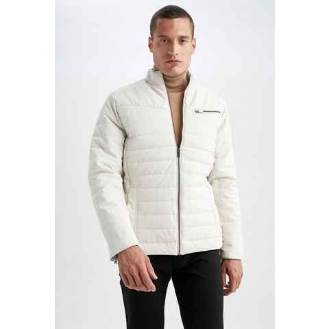 DeFacto Lederimitatjacke Herren Lederimitatjacke SLIM FIT