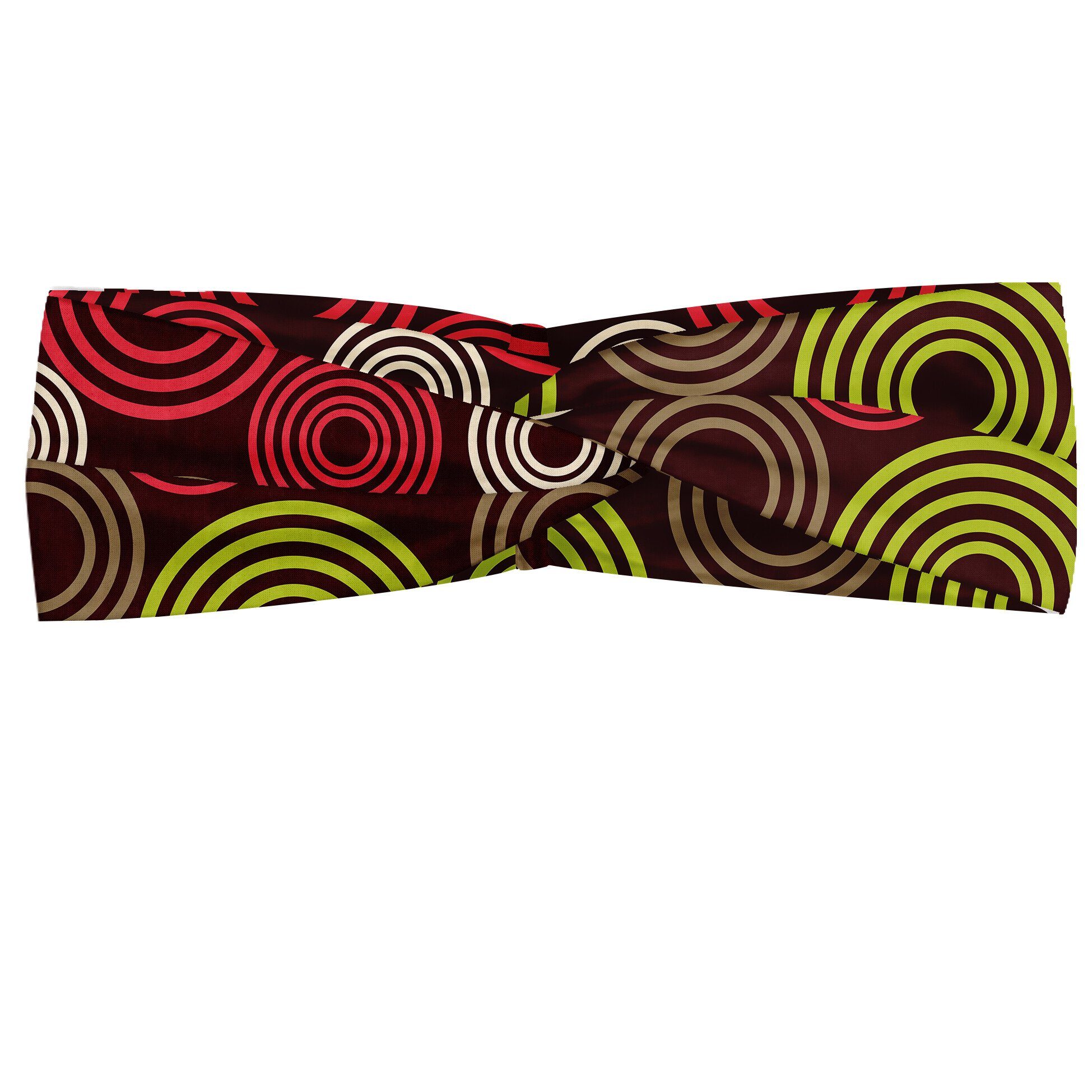 Abakuhaus Stirnband Elastisch und Angenehme alltags accessories Geometrisch Funky Vortex-Linien