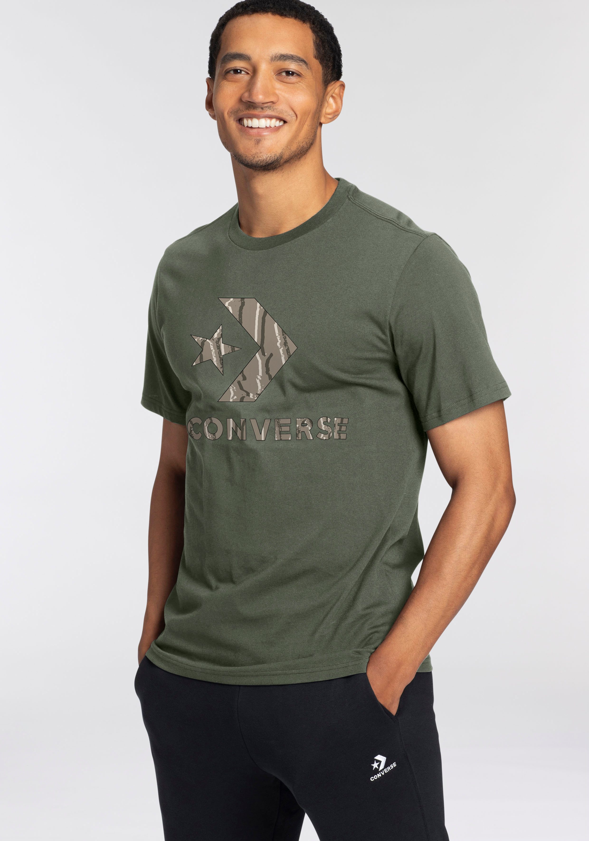Converse T-Shirt STANDARD FIT CENTER FRONT günstig online kaufen