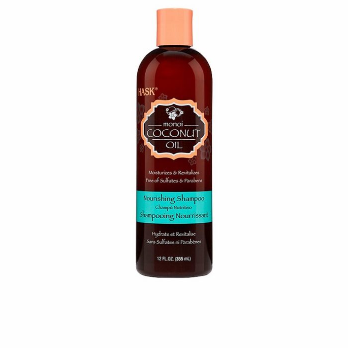 Hask Haarpflege-Set MONOI COCONUT OIL nourishing shampoo 355 ml