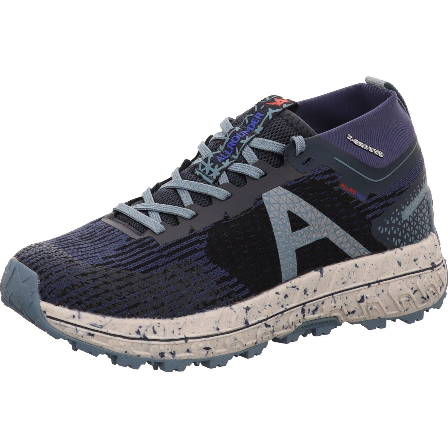 Allrounder seamless 45/jaquard 22 Schnürschuh