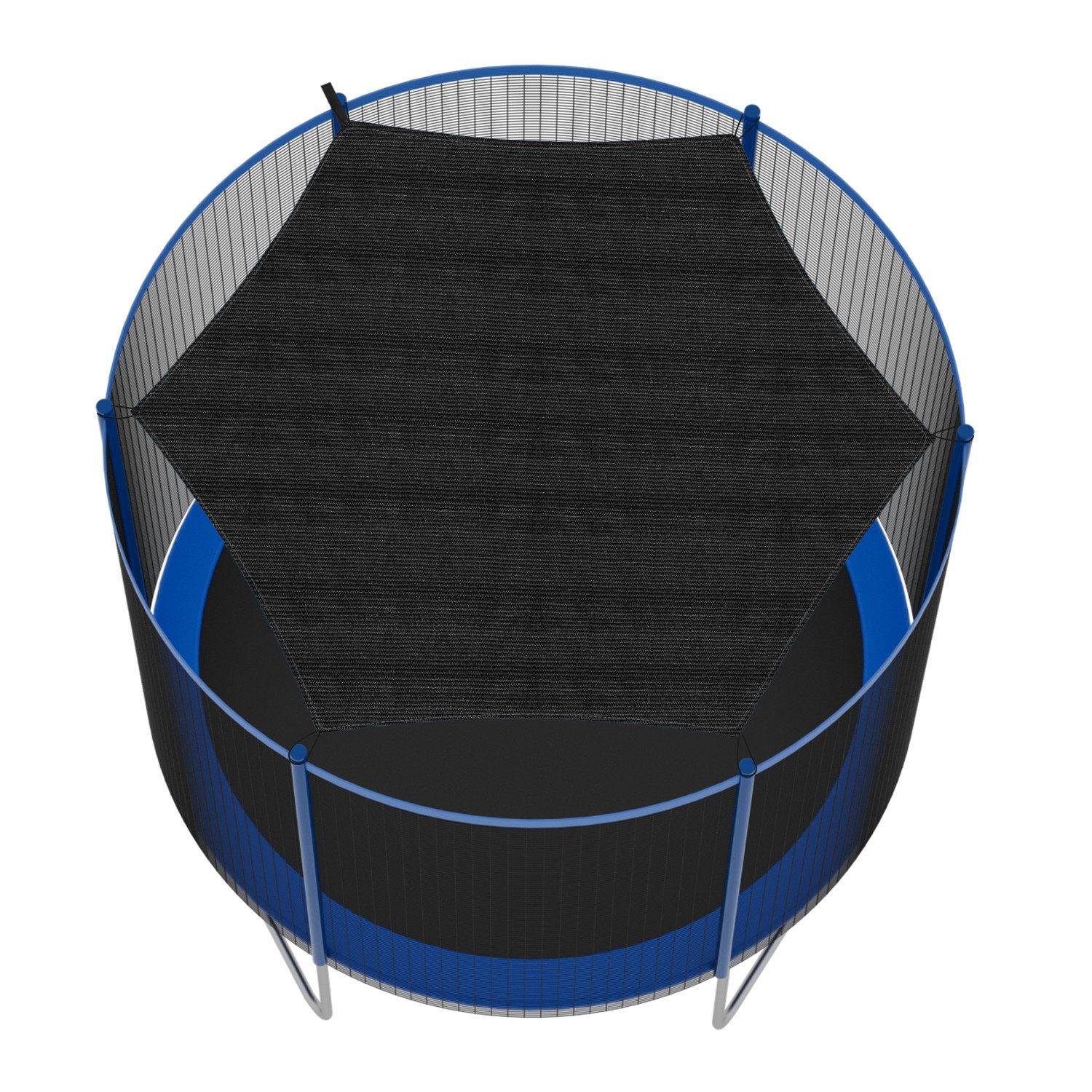 Clanmacy Trampolin-Randabdeckung Stoff Trampolin Schattenabdeckung Anti-UV-Trampoline Sonnenschutzzub