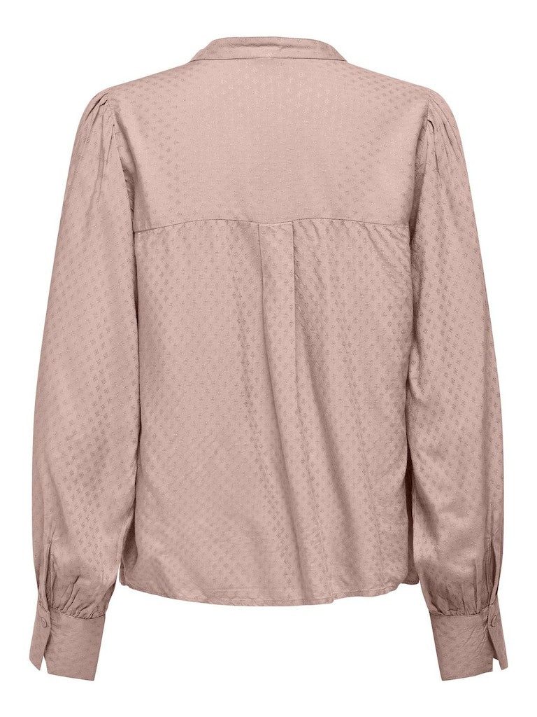 ONLY Blusentop ONLMARLA DOBBY L/S V-NECK günstig online kaufen