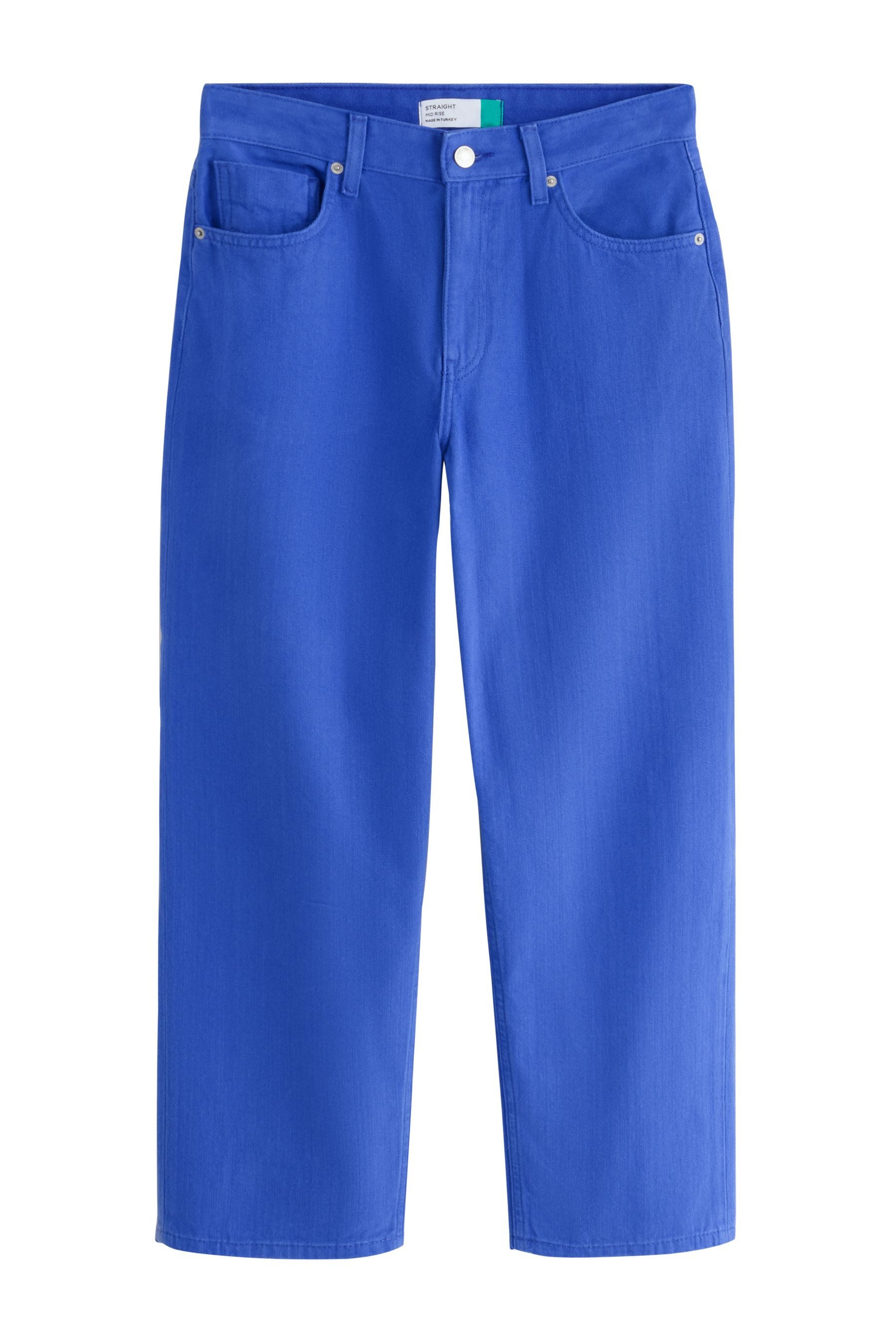 Next Straight-Jeans Gerade geschnittene Jeans in Knöchellänge (1-tlg)