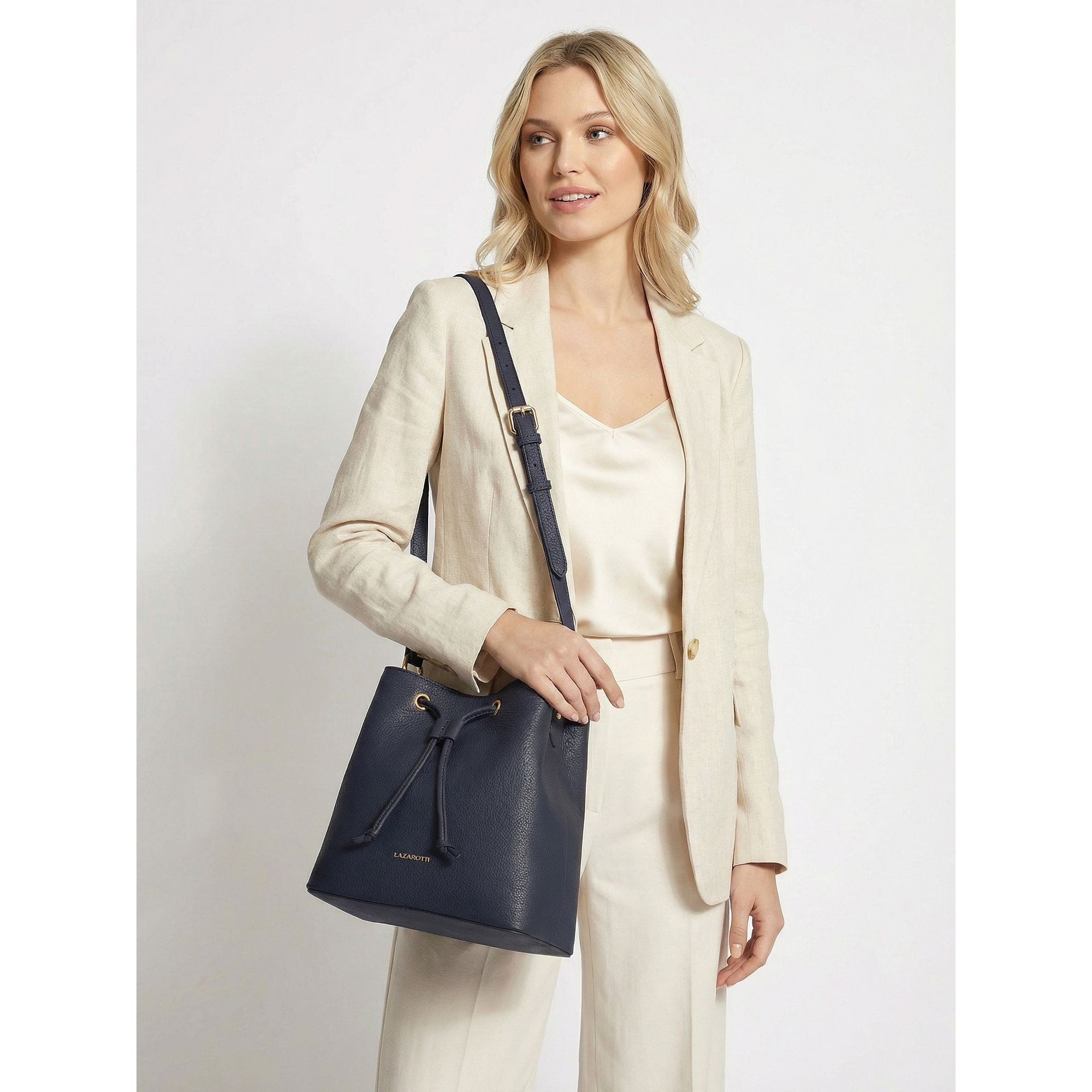 Lazarotti Beuteltasche Bologna Leather, Leder