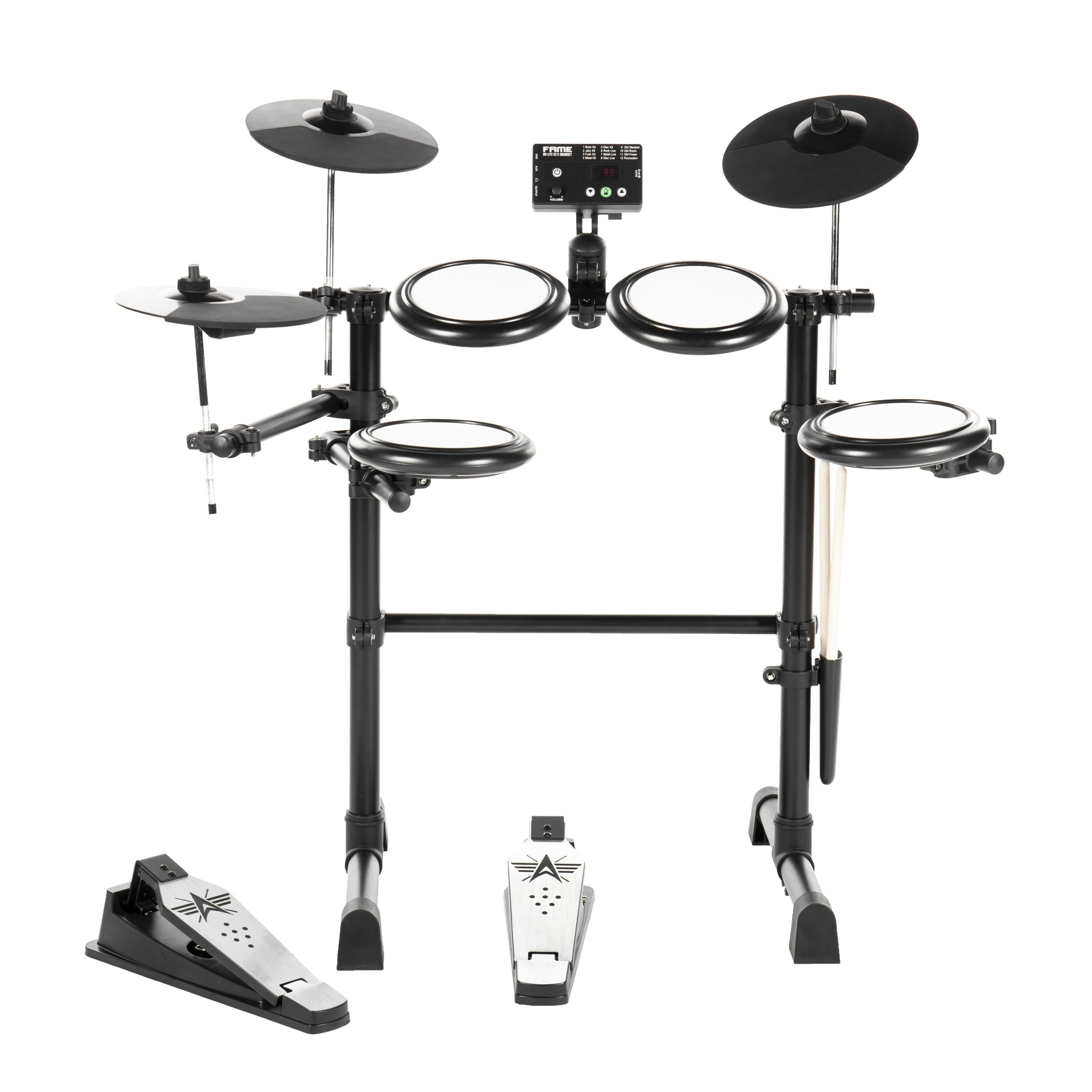 FAME Elektrisches Schlagzeug, DD-Lite V2 E-Drum Set - E-Drum Set online  kaufen | OTTO