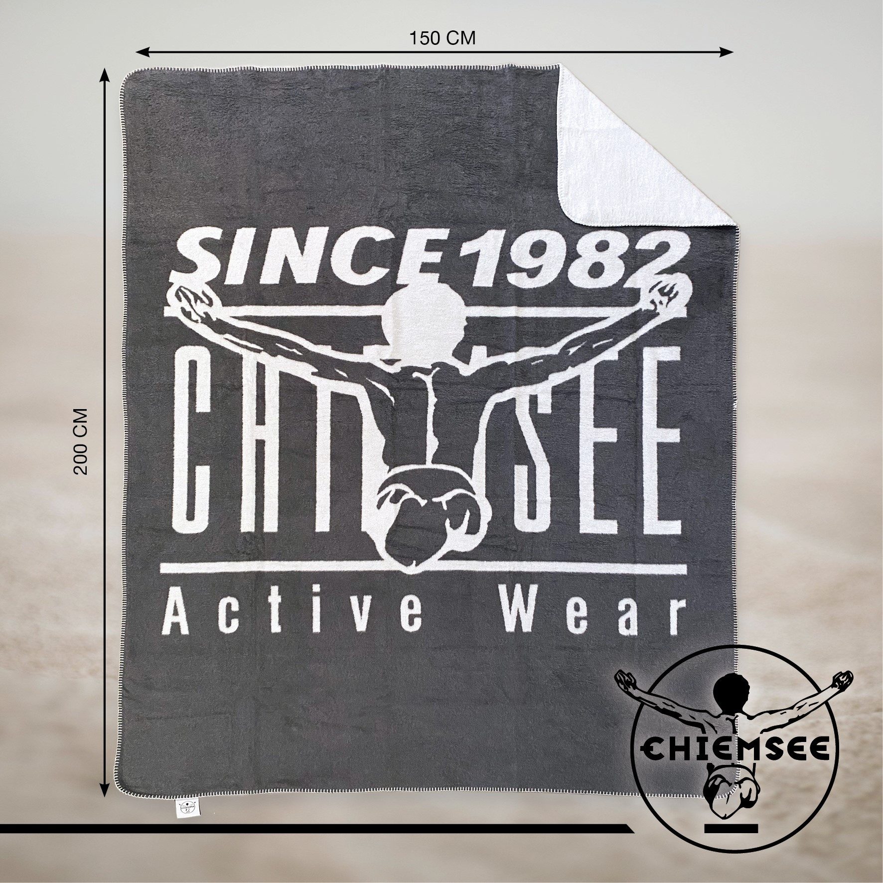 Wohndecke CHIEMSEE Doubleface, Kuscheldecke, 150 x 200 cm, Chiemsee, Made i günstig online kaufen