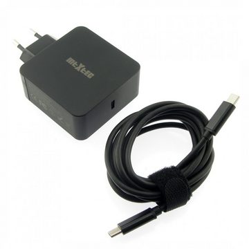 MTXtec 65W USB-C Netzteil für Tablet, Smartphone, Ultrabook, Macbook, Ch Notebook-Netzteil (Stecker: USB-C, Ausgangsleistung: 65 W)