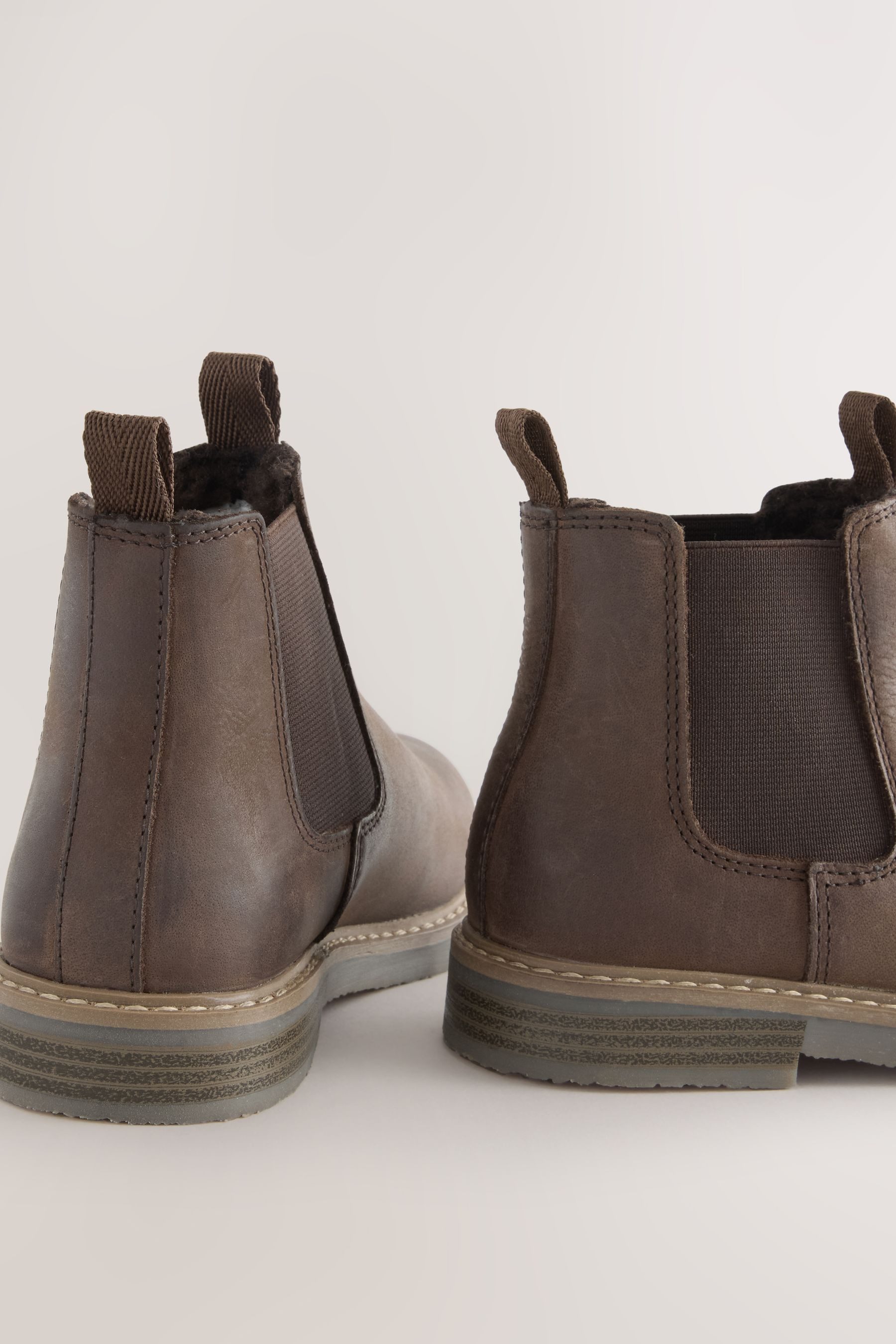 Next Chelsea-Stiefel aus Leder, weite Passform Stiefel (1-tlg)
