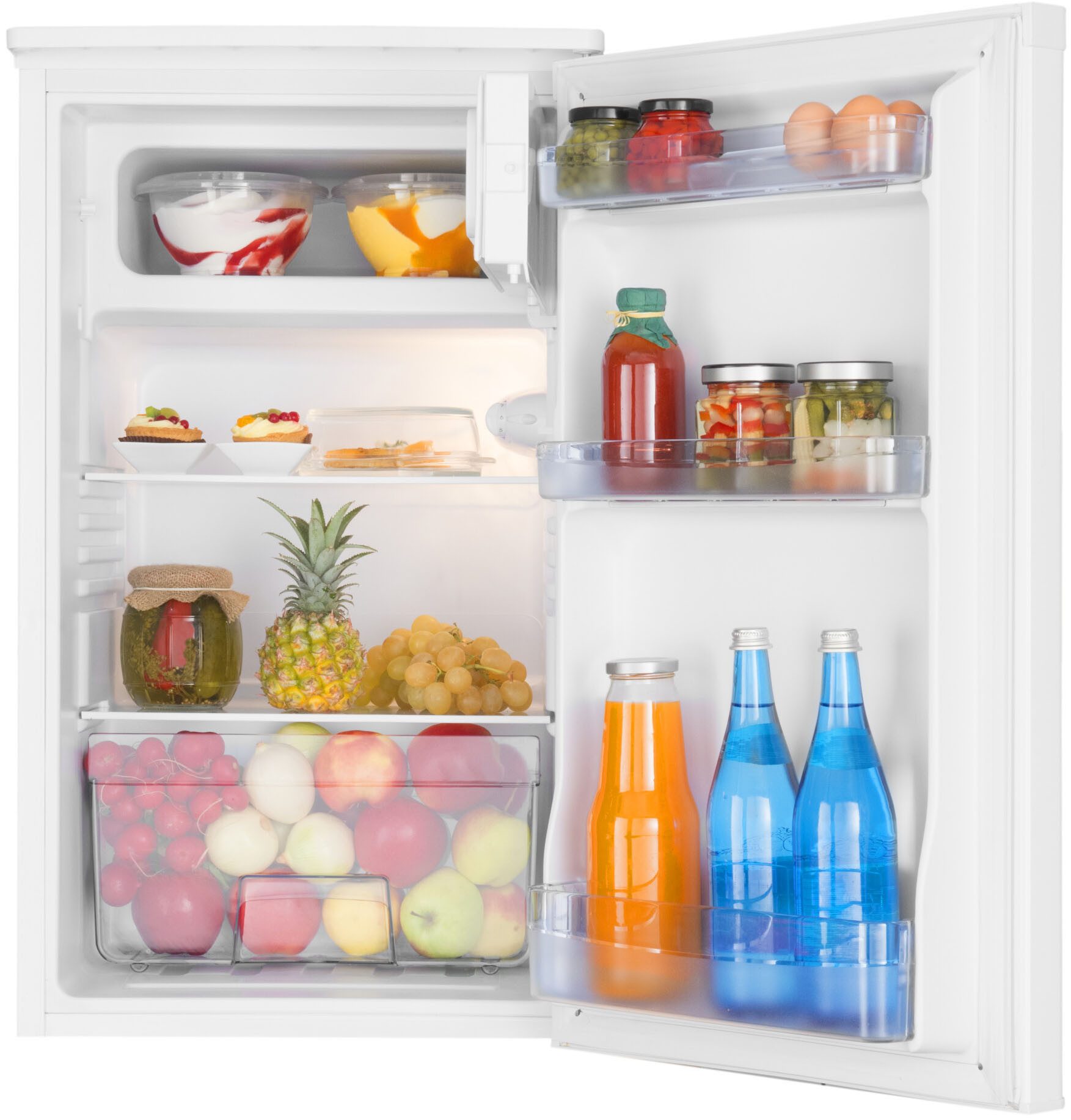 Amica Kühlschrank KS 361 155 W, 84 cm hoch, 48 cm breit