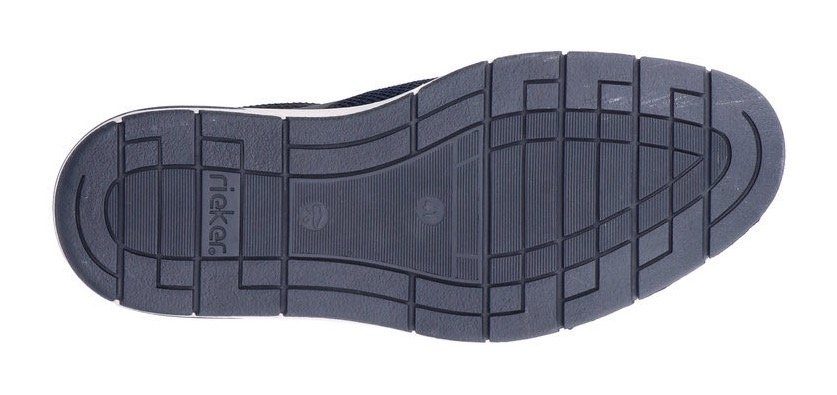 Rieker Schnürschuh mit seitlichem Reißverschluss, Freizeitschuh, Halbschuh, Schnürschuh – Bild 3 von 5