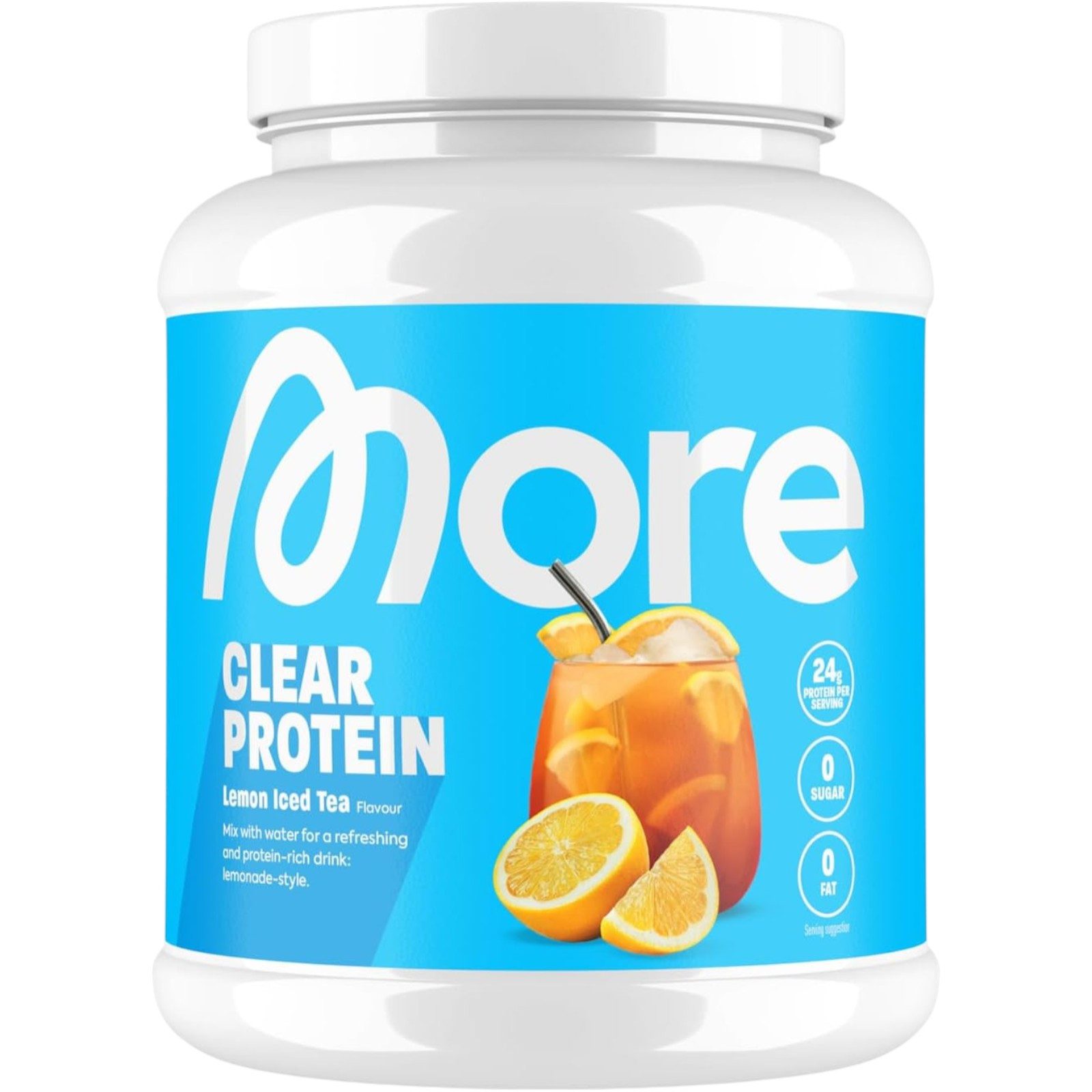 More Nutrition MORE Clear Protein, Lemon Iced Tea, 600 g Pulver, 600 g