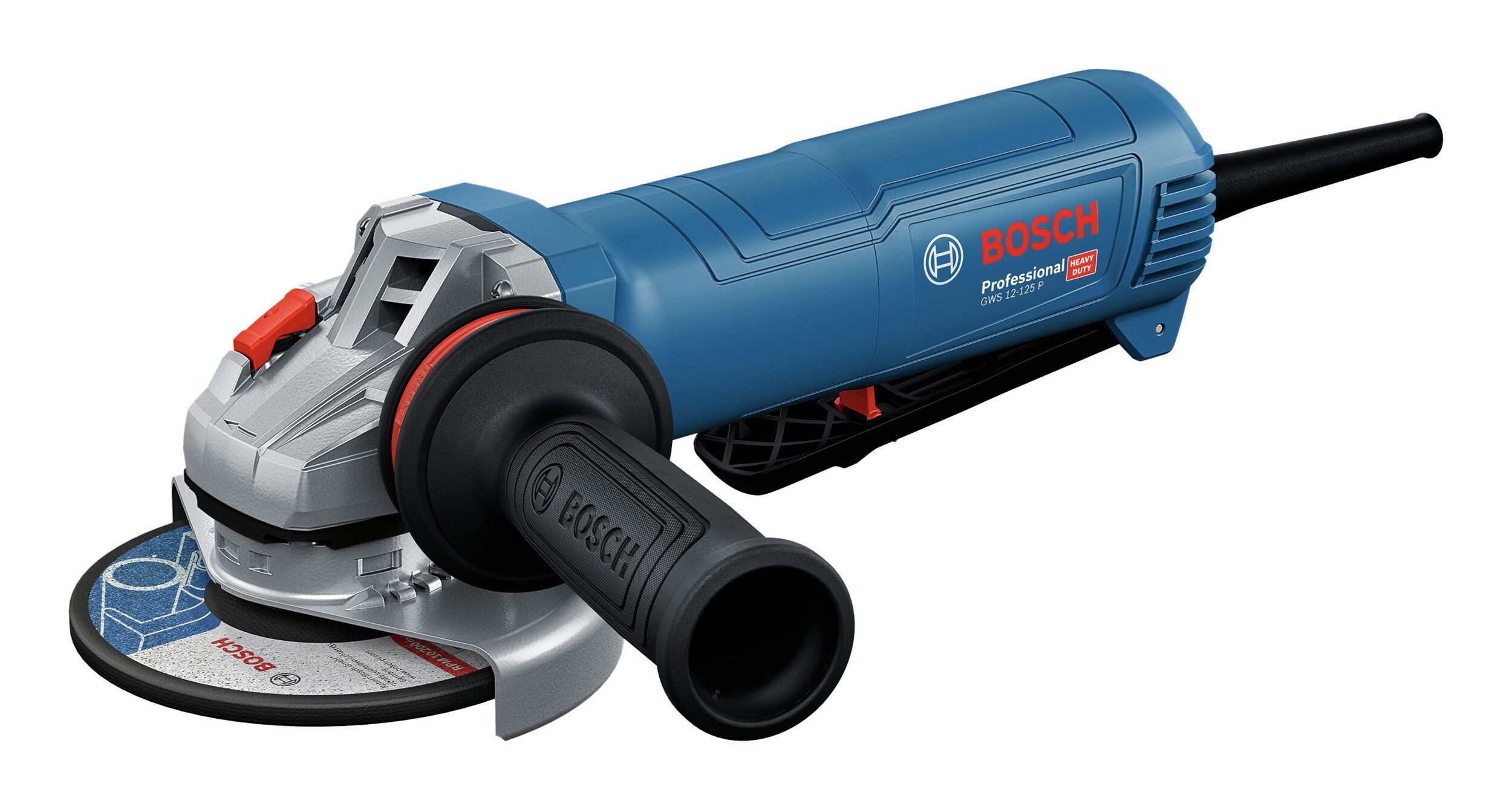 BOSCH Winkelschleifer GWS 12-125 P, max. 11000 U/min, Im Karton