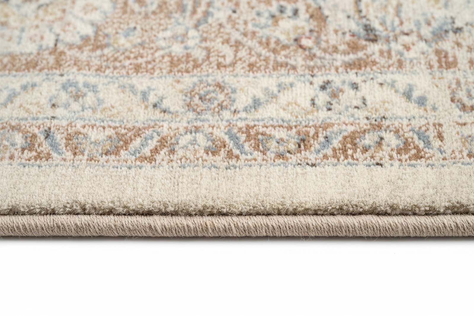 TaraCarpet Teppich TaraCarpet Ziegler Wohnzimmer,Schlafzimmer,Esszimmer, rechteckig, Höhe: 9 mm, Wohnzimmer, Schlafzimmer, Esszimmer Ziegler beige 160x230
