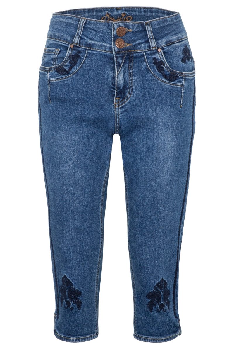 Hangowear Trachtenjeans Trachtenjeans Damen - HENDRINA KB - denim
