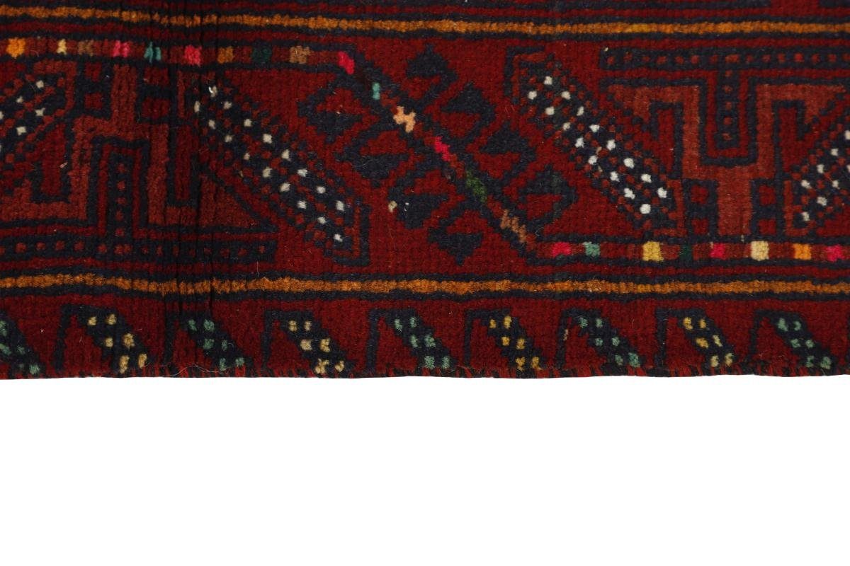 Orientteppich Belutsch 6 Handgeknüpfter mm Höhe: rechteckig, / Trading, 96x186 Läufer, Perserteppich Orientteppich Nain