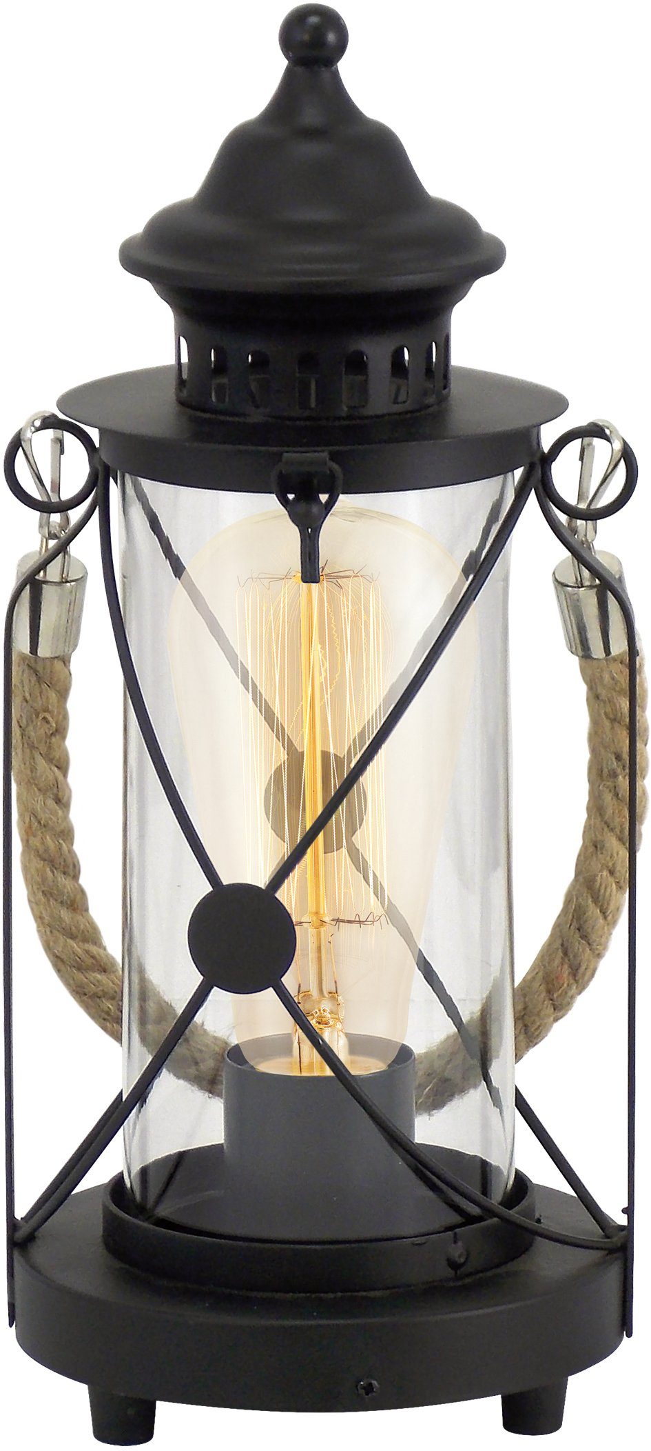 EGLO Tischleuchte BRADFORD, Ein-/Ausschalter, ohne Leuchtmittel, Tischleuch günstig online kaufen