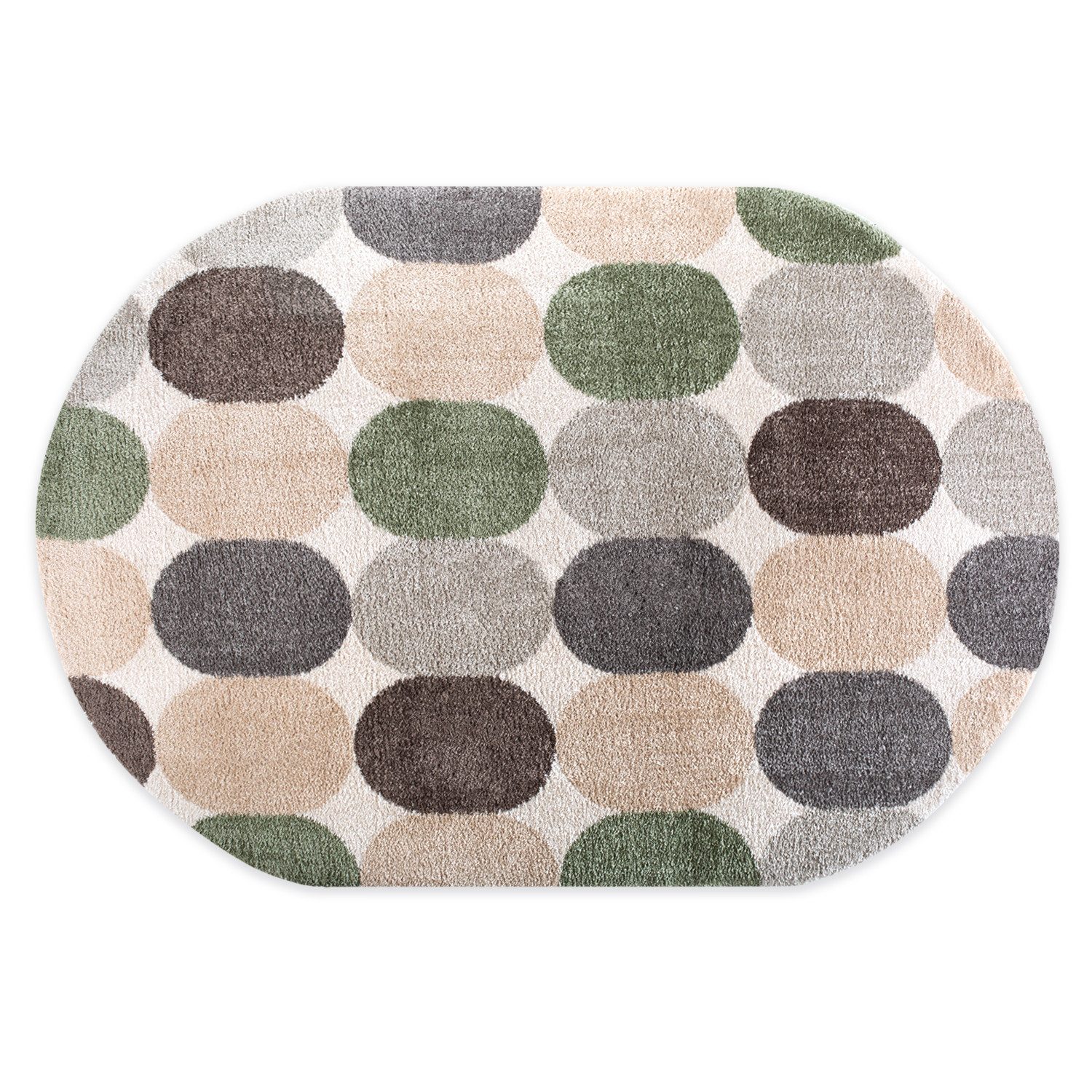 DomDeco Hochflor-Teppich Hochflorteppich Oval EXEMPT, oval
