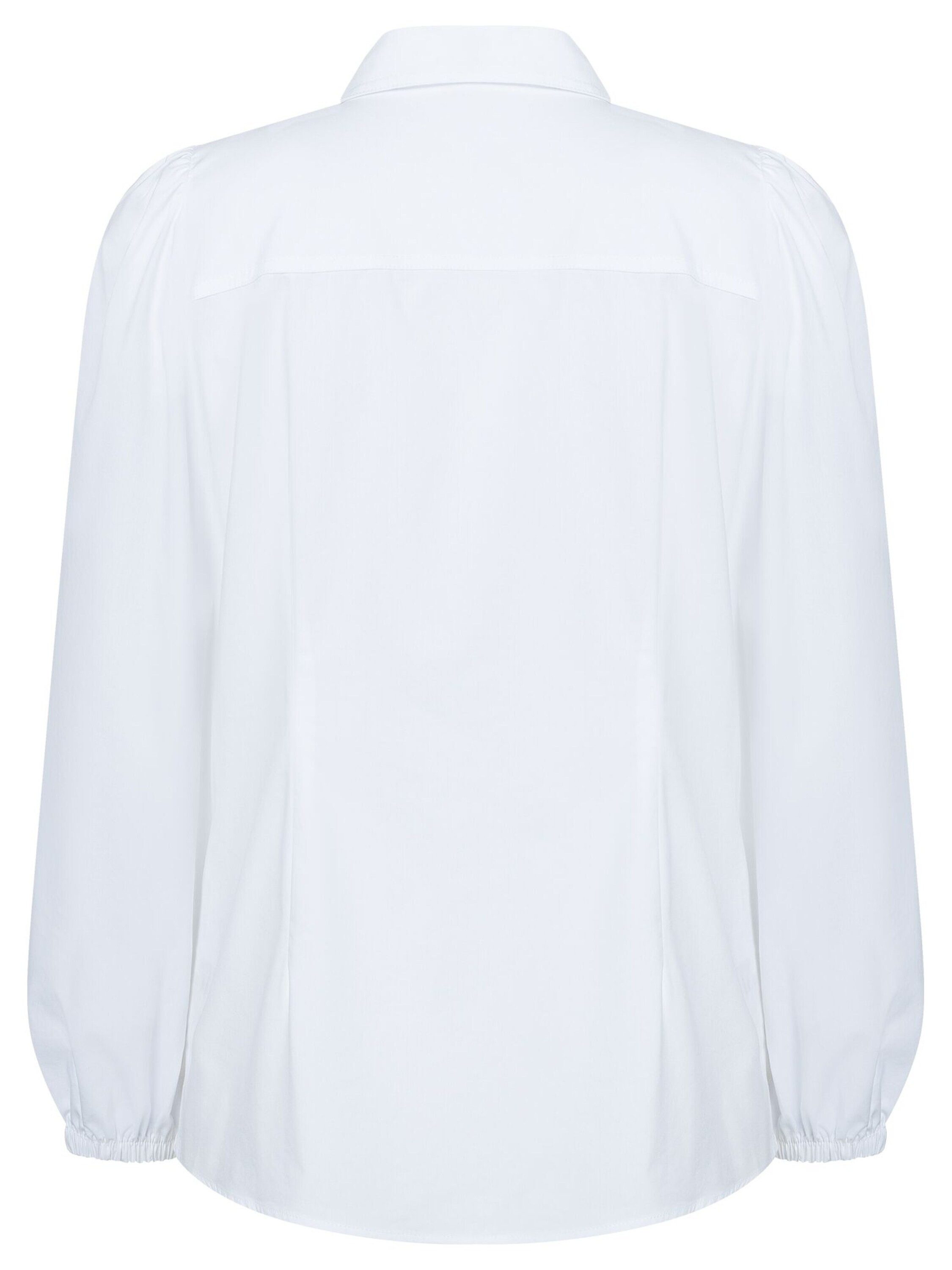 MORE&MORE Langarmbluse (1-tlg) Drapiert/gerafft