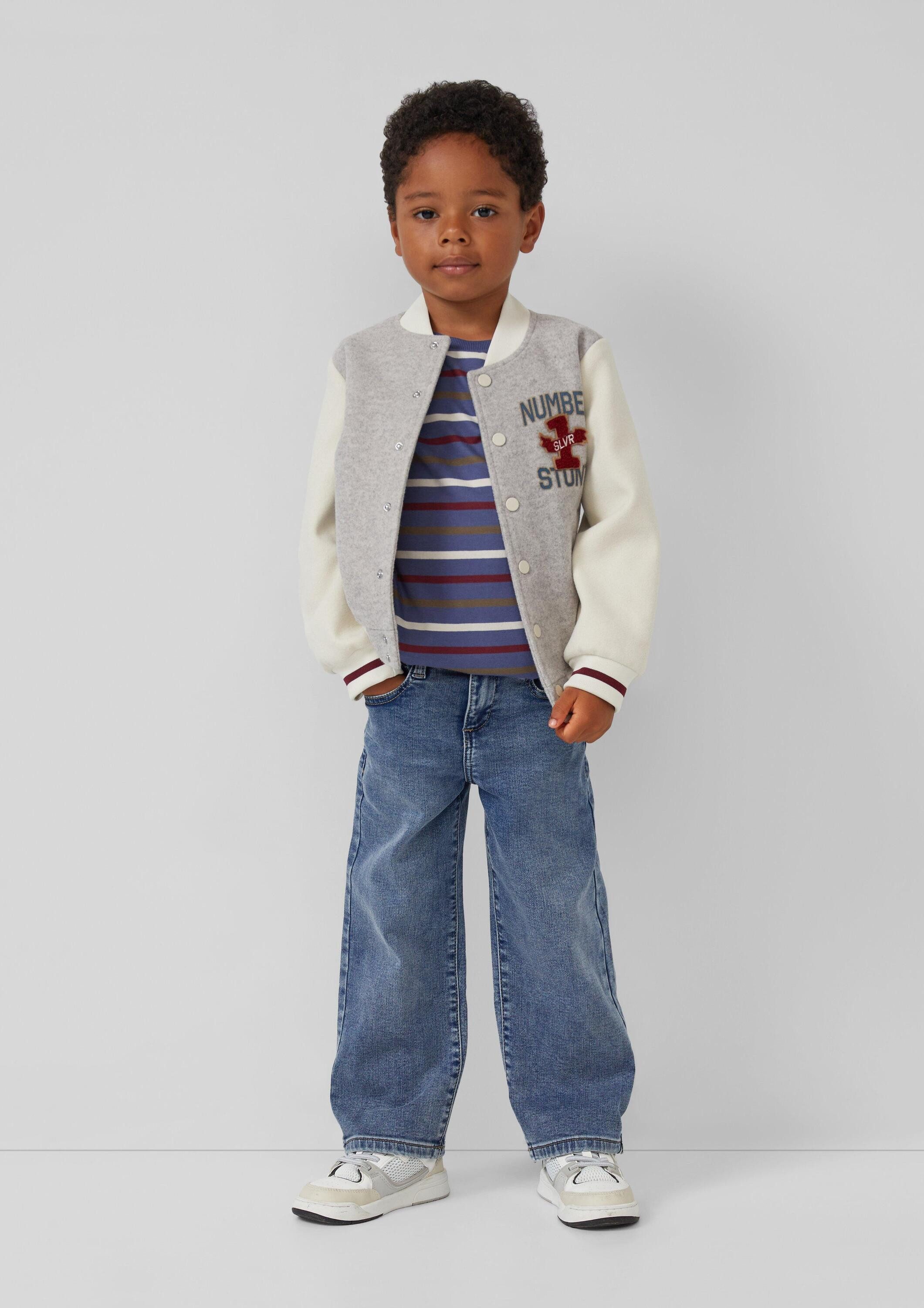 s.Oliver Langarmshirt T-Shirt Gestreiftes Longsleeve
