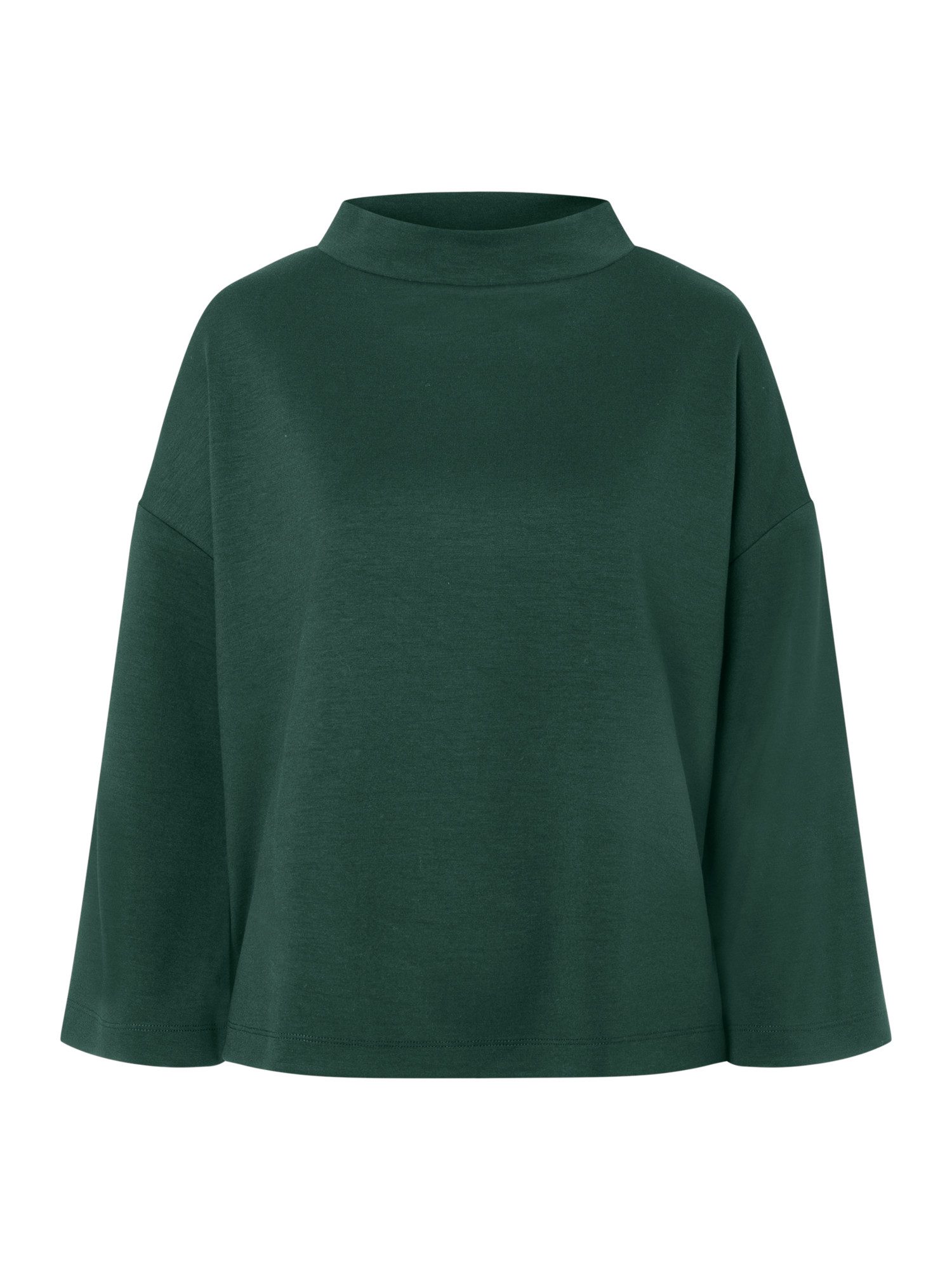 MORE&MORE T-Shirt Boxy Sweatshirt mit Turtleneck