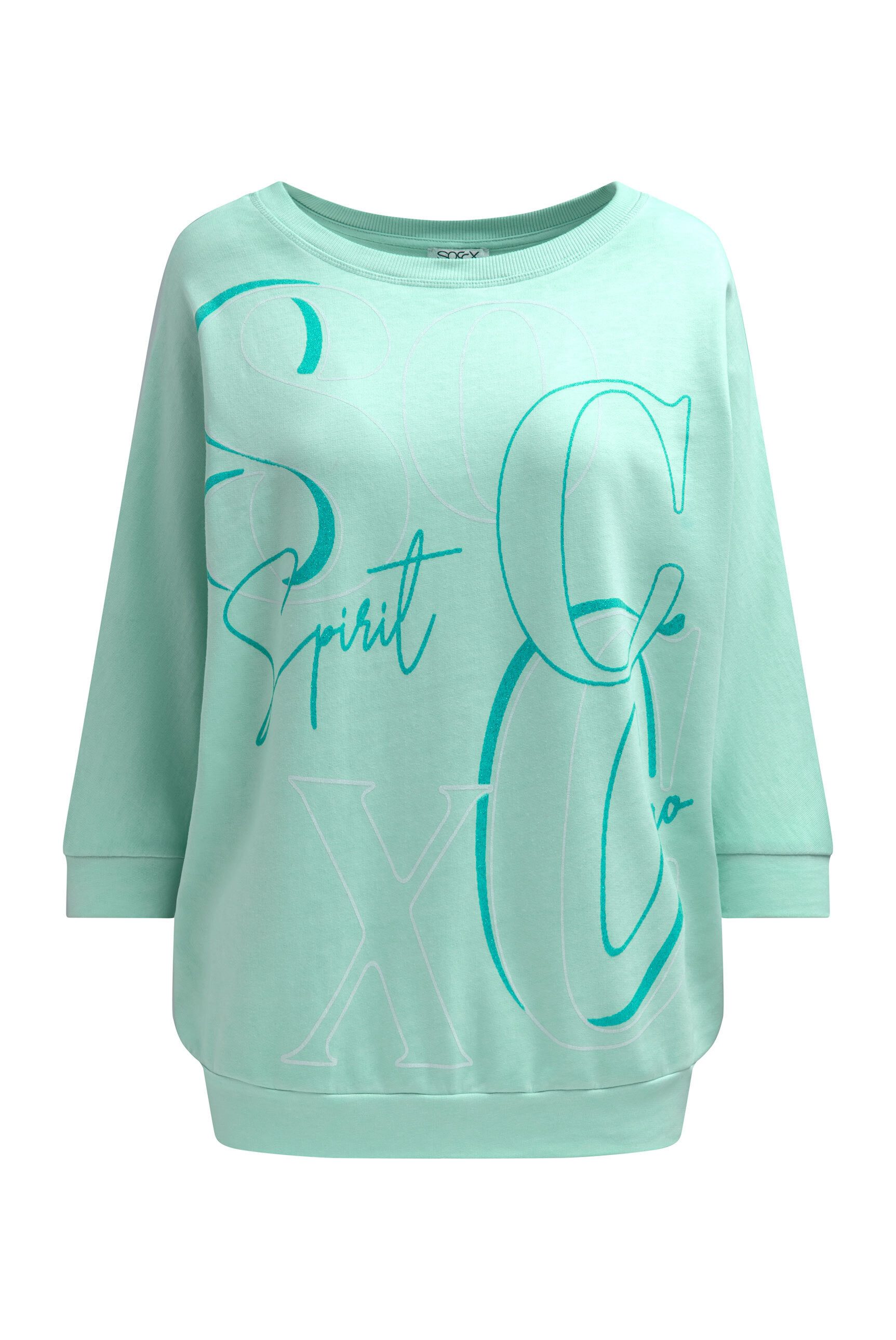 SOCCX Sweater mit Fledermausärmeln