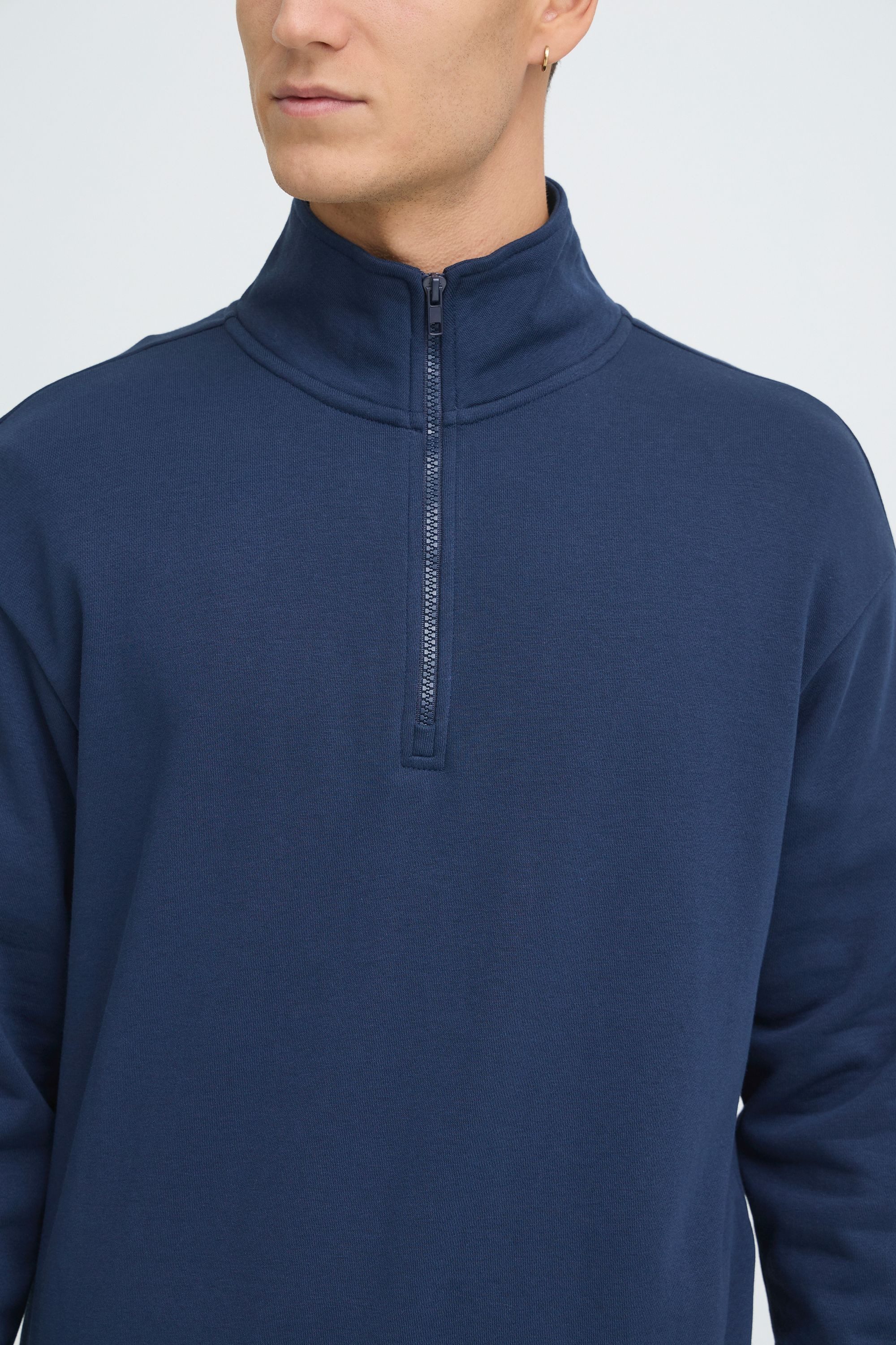 Blend Longpullover BHBriso Klassischer Sweat-Troyer