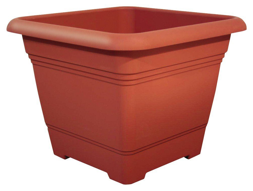 Fuchs Versand 24/7 Blumentopf Blumentopf NORA quadratisch aus Kunststoff