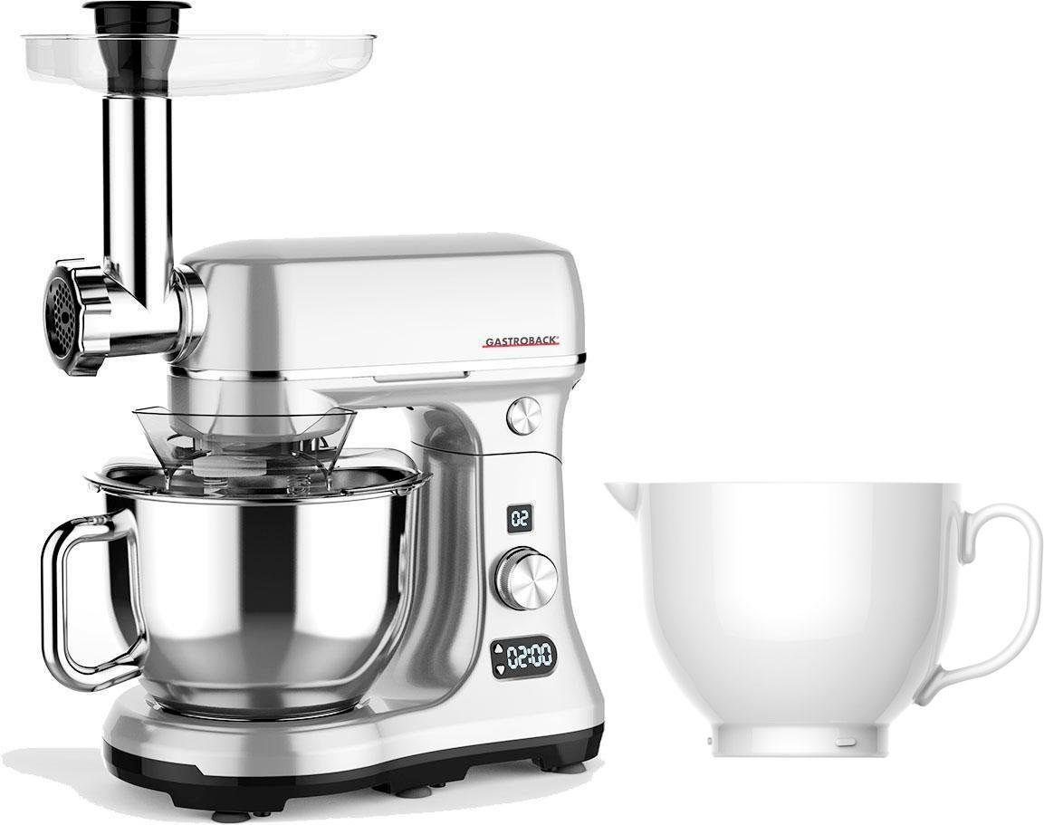 [Besonderer neuer Artikel] Gastroback Küchenmaschine 40977 Design Schüssel 5 Advanced l W, 600 Digital