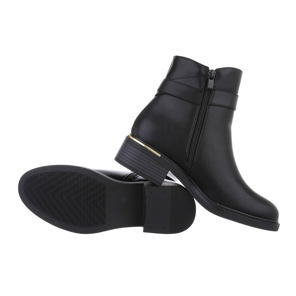 Ital-Design Damen Freizeit Stiefelette (84206711) Blockabsatz günstig online kaufen