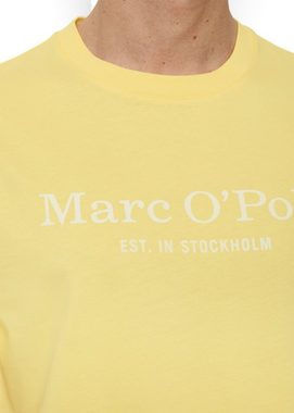 Marc O'Polo T-Shirt mit tonigem Label-Print vorne