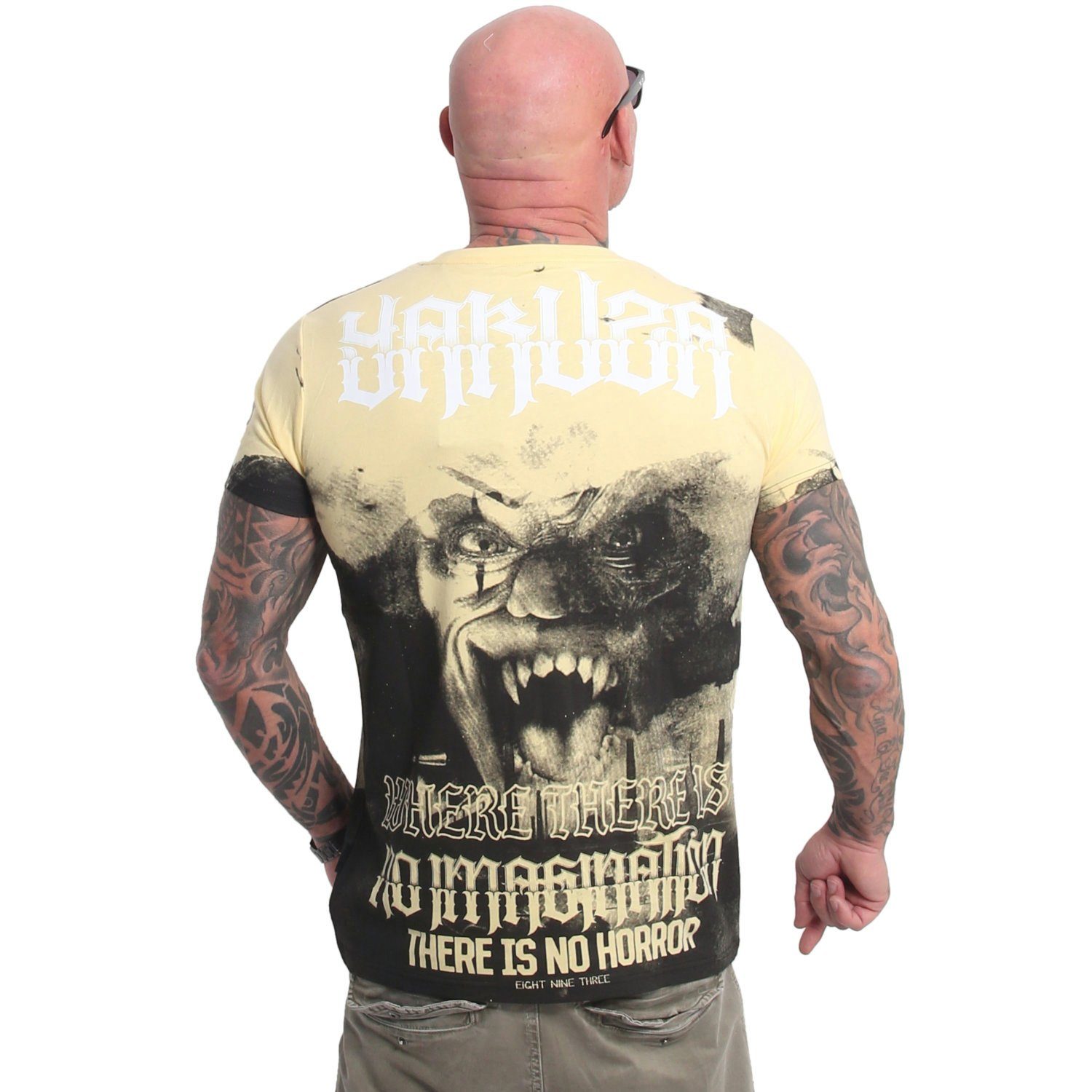 YAKUZA T-Shirt Horror Allover günstig online kaufen