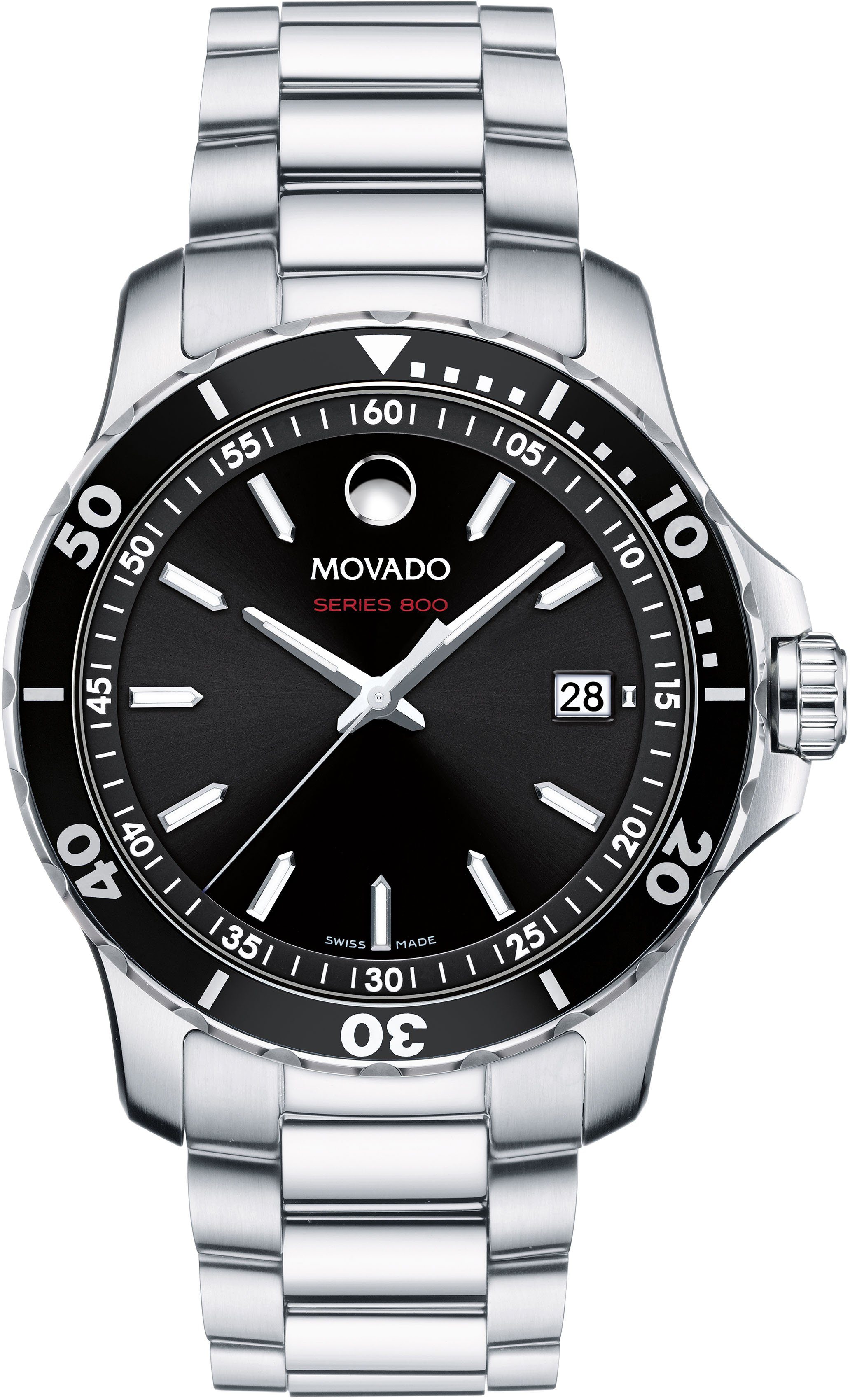 Herren Uhren MOVADO Schweizer Uhr Series 800, 2600135
