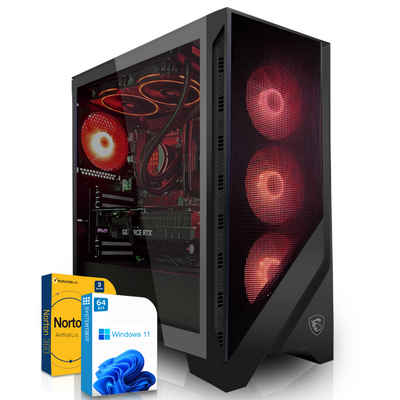 SYSTEMTREFF Gaming-PC (Intel Core i9 12900K, GeForce RTX 4060 Ti, 32 GB RAM, 1000 GB SSD, Wasserkühlung, Windows 11, WLAN)