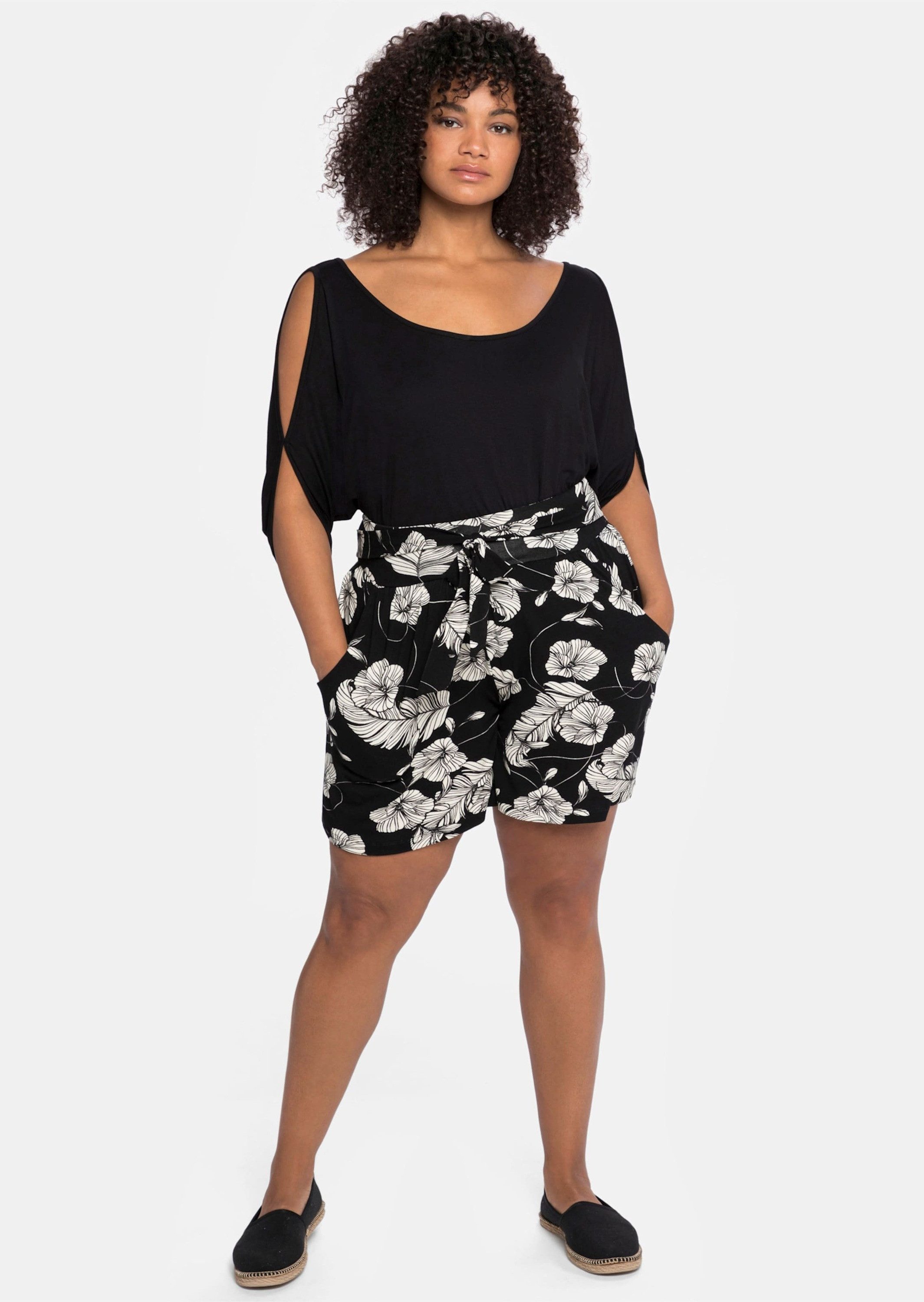 Sheego Strandkleid T-Shirt Kurzarm – Bild 3 von 5