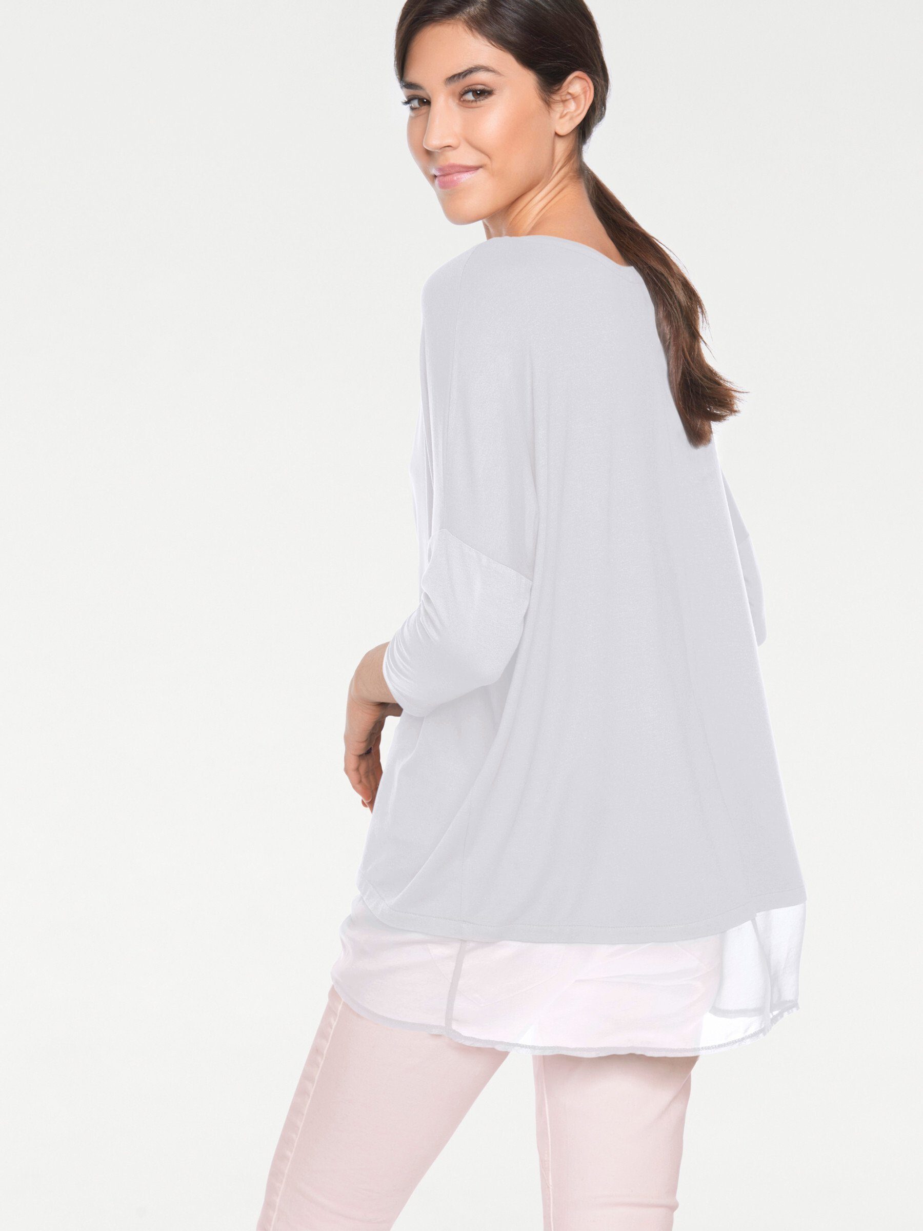 heine T-Shirt Oversized Shirt Langarm