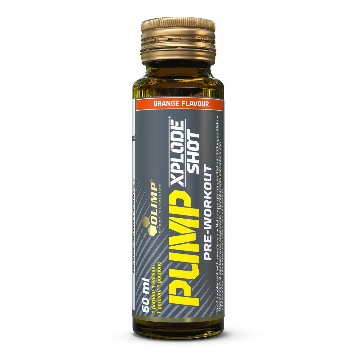 Olimp Pump Xplode Shot 9x60ml - Fruit Punch Flüssigkeit, 1460 g, Flüssigkeit