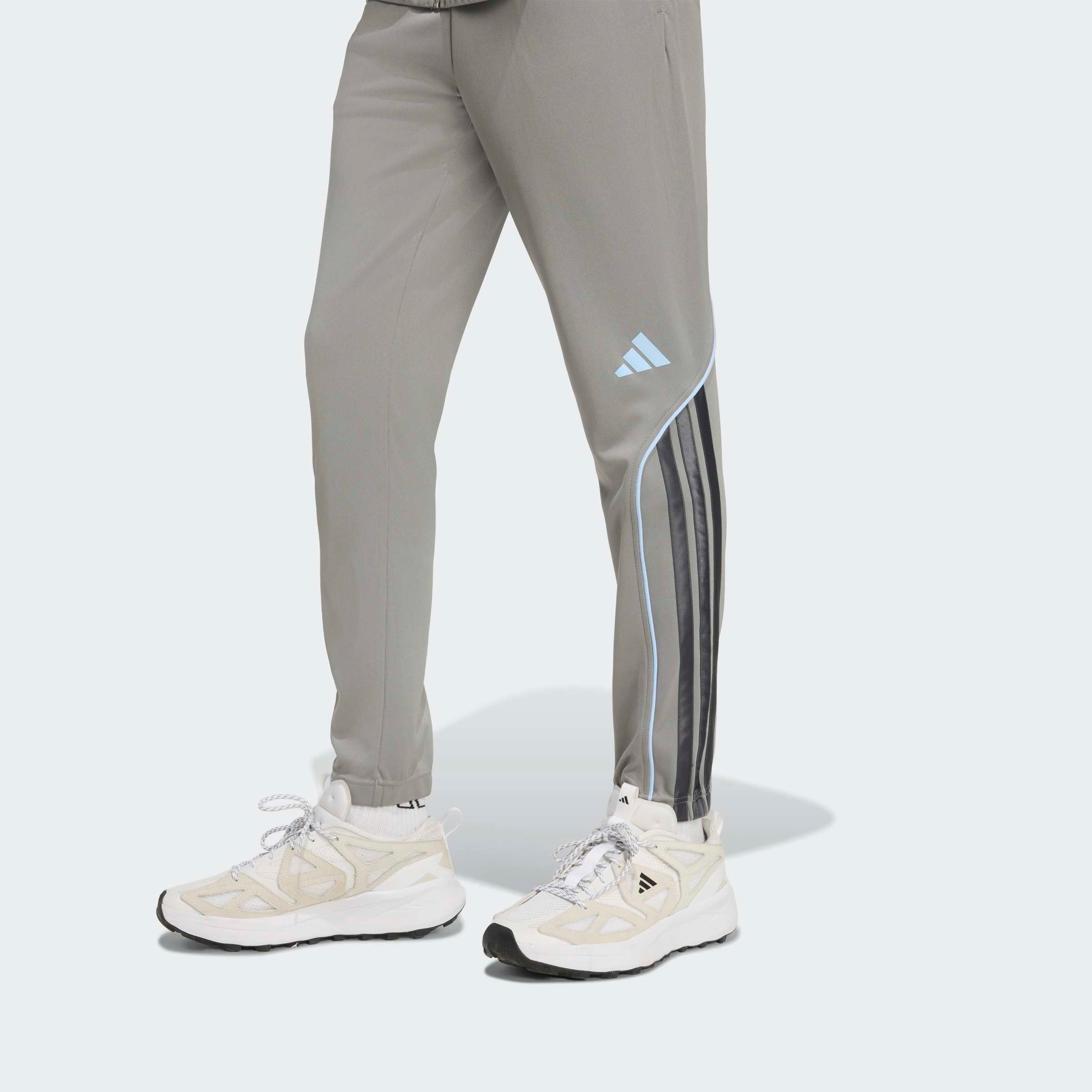 adidas Sportswear Trainingsanzug STADIUM 3-STREIFEN (2-tlg), zweiteiliges Set aus Jacke und Hose, aus leichtem Polyester