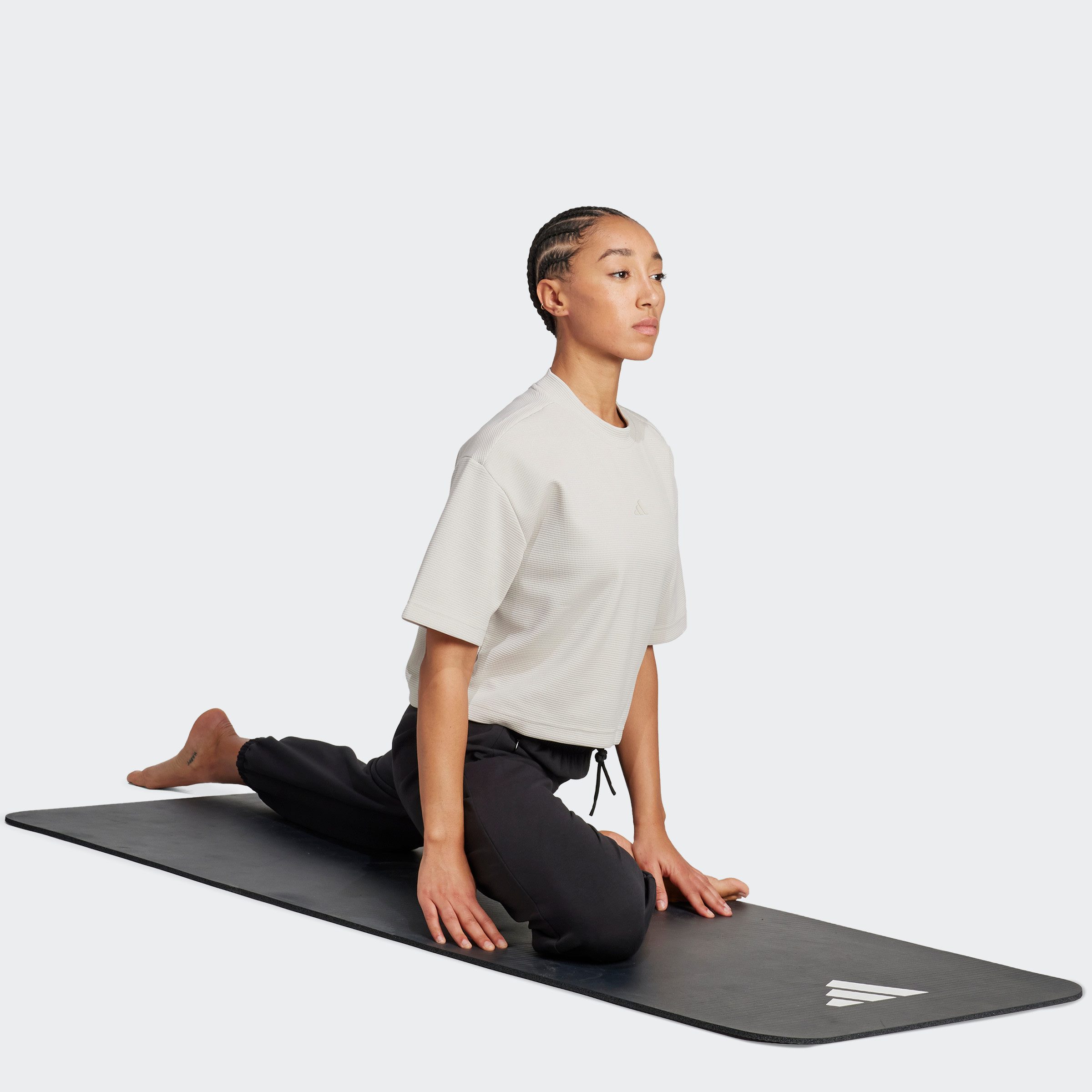 adidas Performance T-Shirt YOGA MOTION WAFFLE LONGSLEEVE – Bild 5 von 5