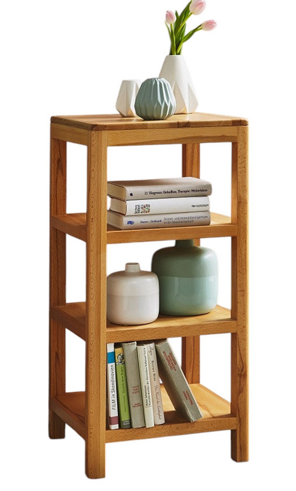 Main Möbel Standregal Regal 40x83cm 'Bayreuth' Kernbuche massiv