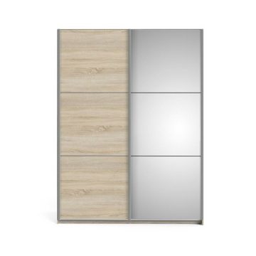 ebuy24 Kleiderschrank Veto Kleiderschrank B 2 türig mit 1 Spiegel H200 c (1-St)