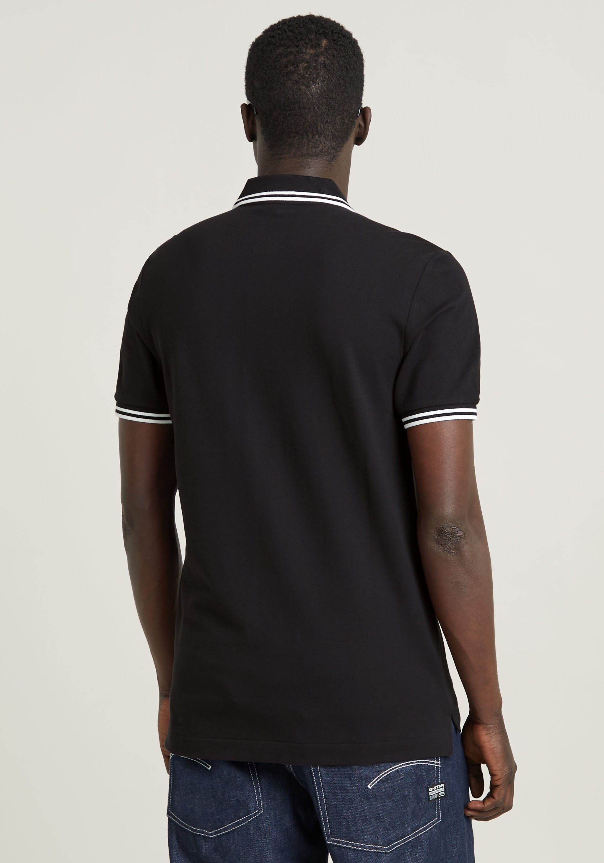 G-STAR Poloshirt Poloshirt Dunda slim stripe in Kurzarm-Form günstig online kaufen