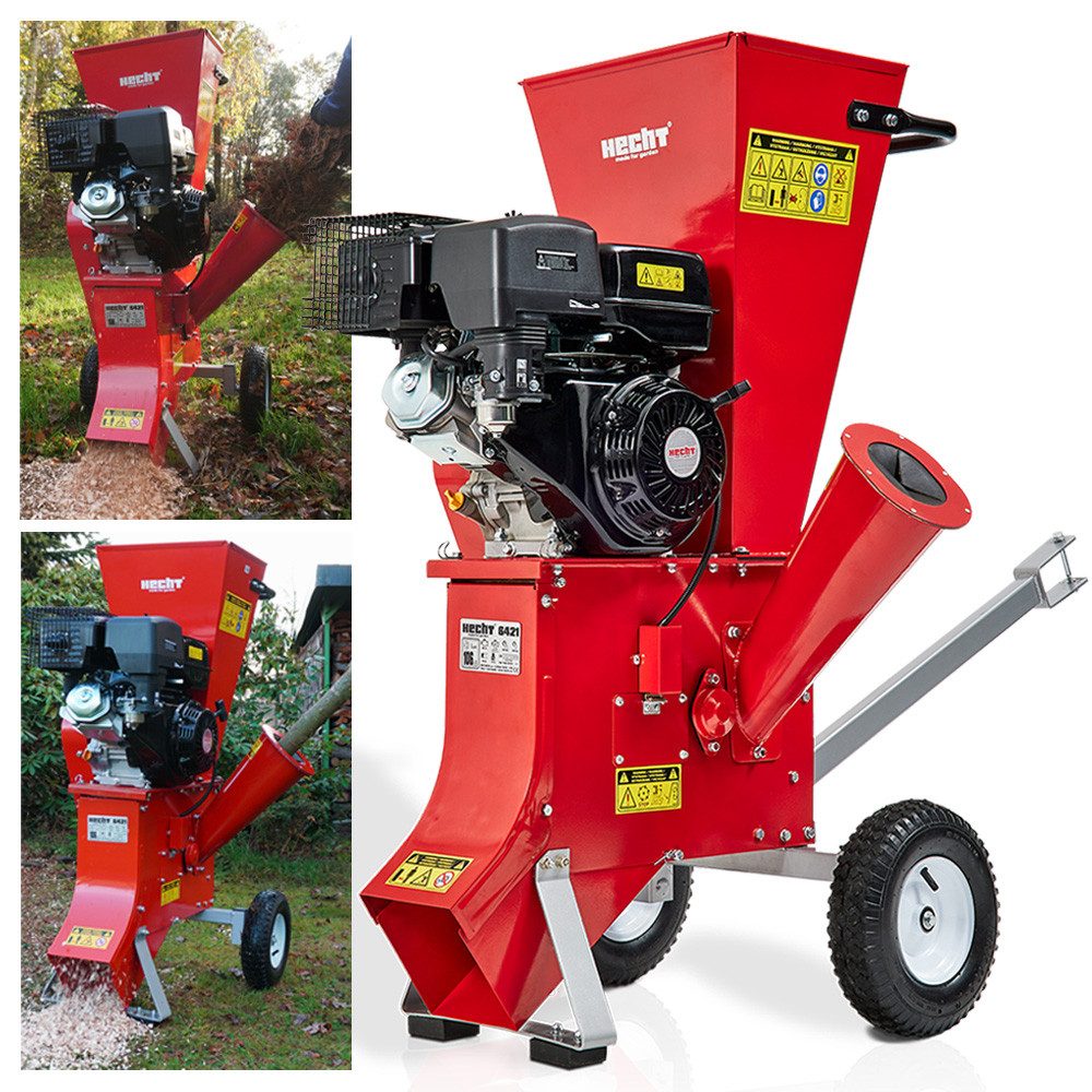 Hecht Messerhäcksler Gartenhäcksler Benzin 6421, 8,90 cm max. Astdurchmesse günstig online kaufen